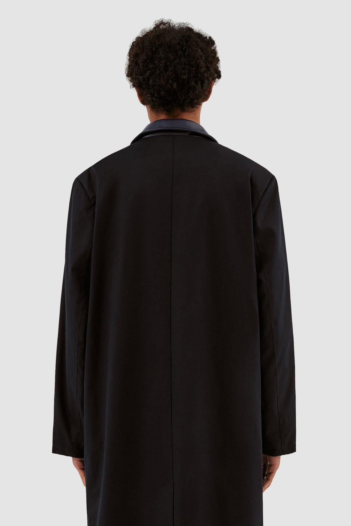Manteau à col Joe - Marine