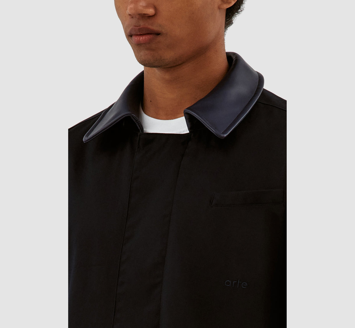 Manteau à col Joe - Marine