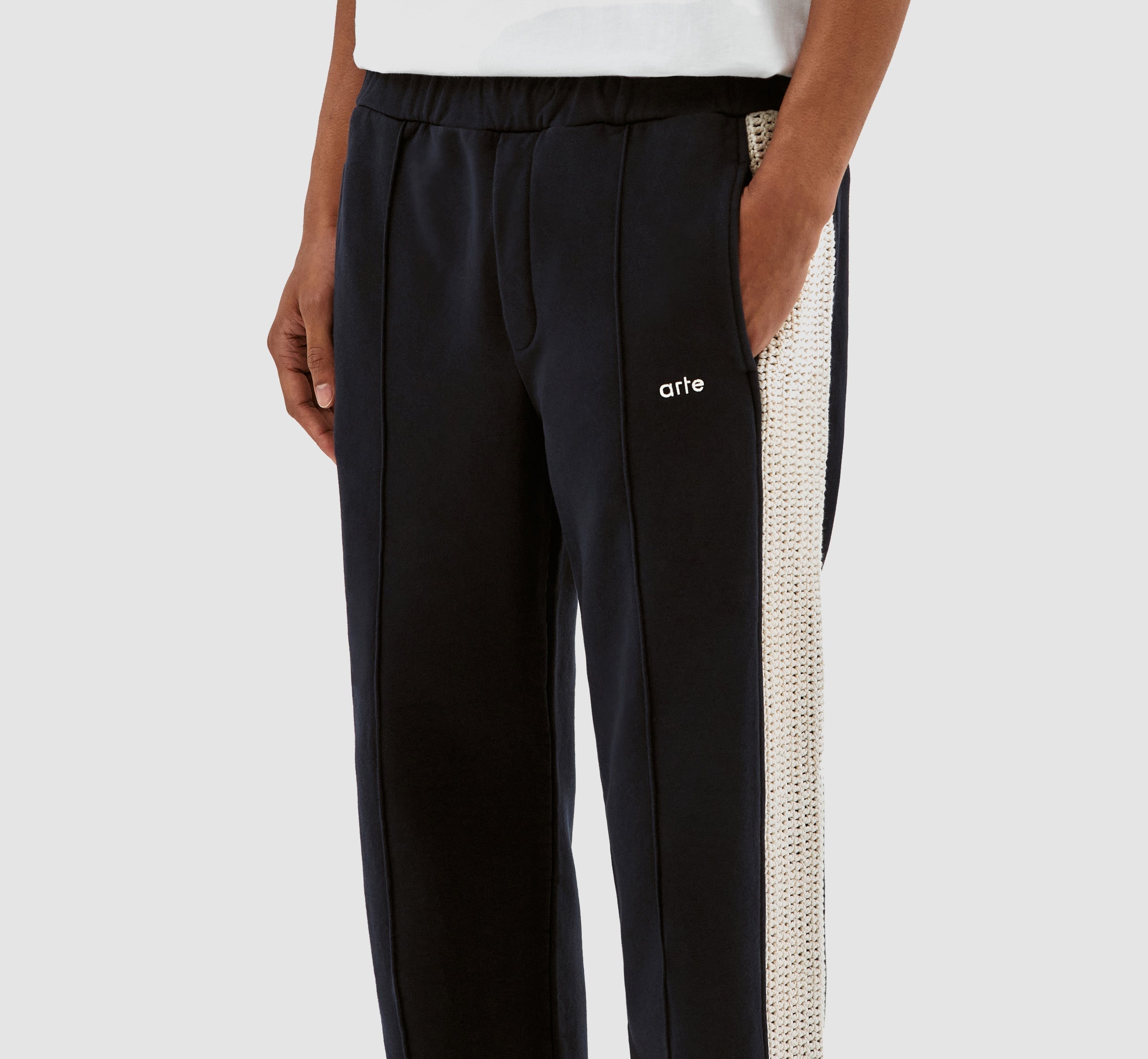 Pantalon en dentelle Jonas - Marine
