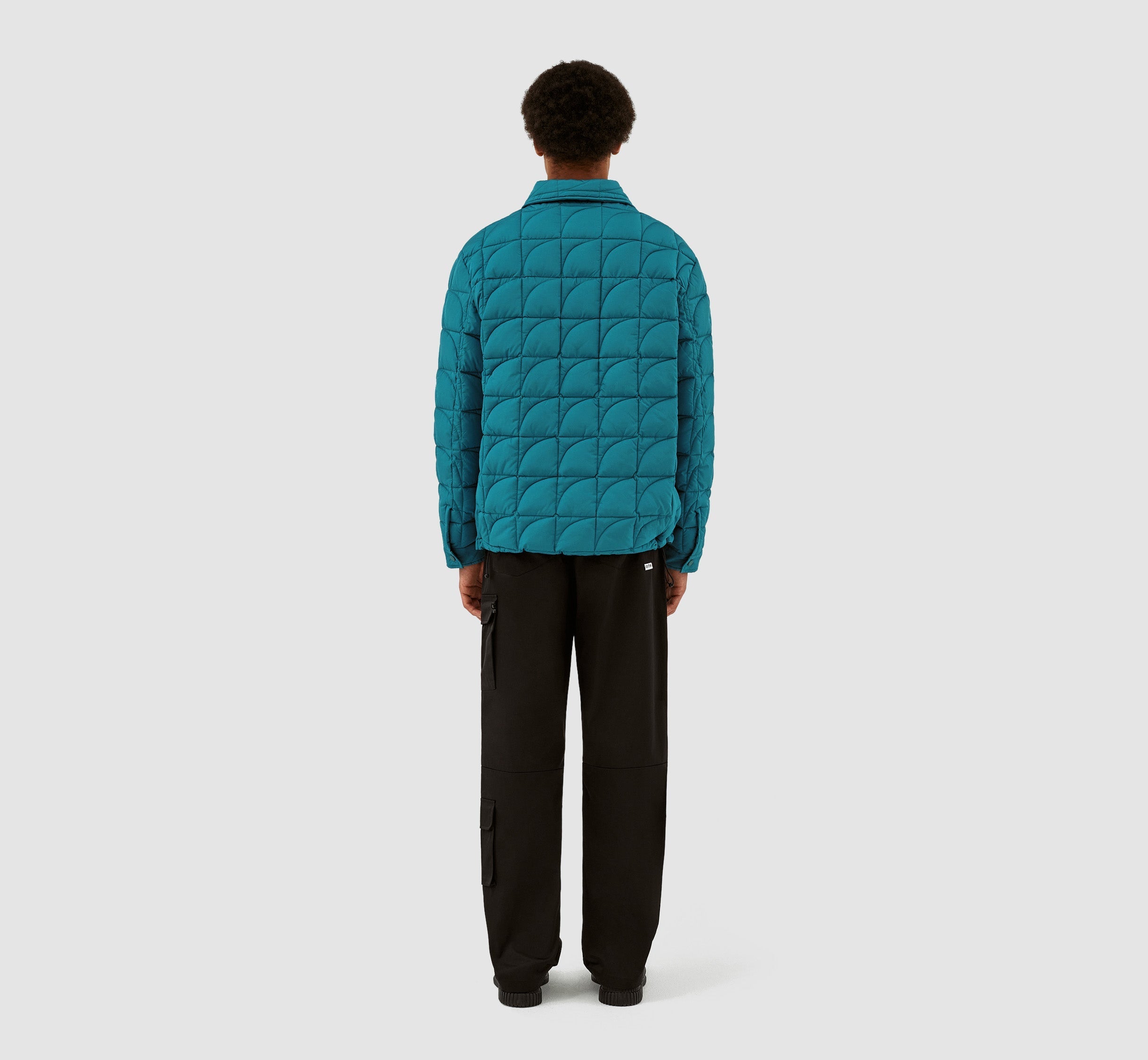 Veste matelassée Jules - Bleu lac