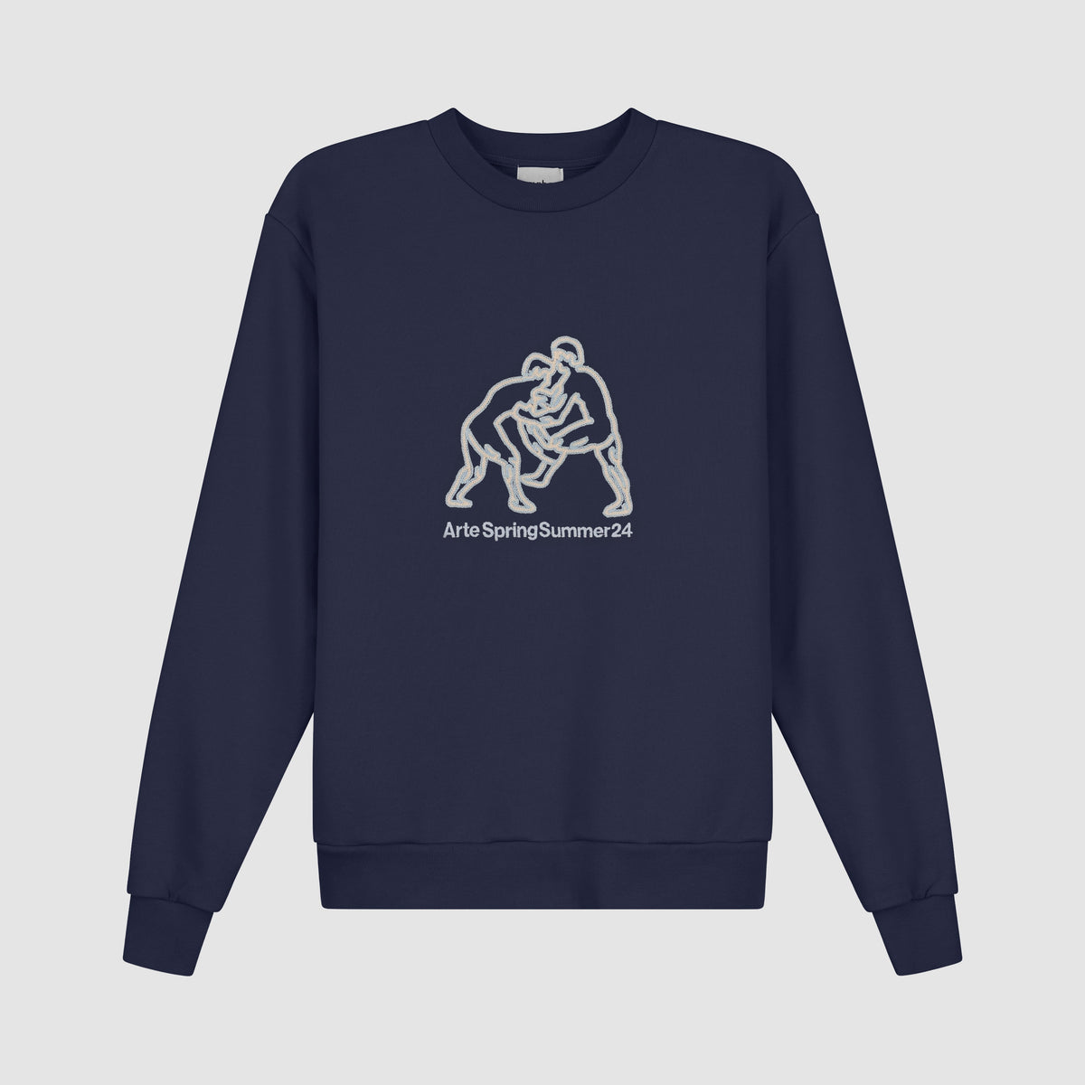 Carlos Fighters Crewneck - Marine
