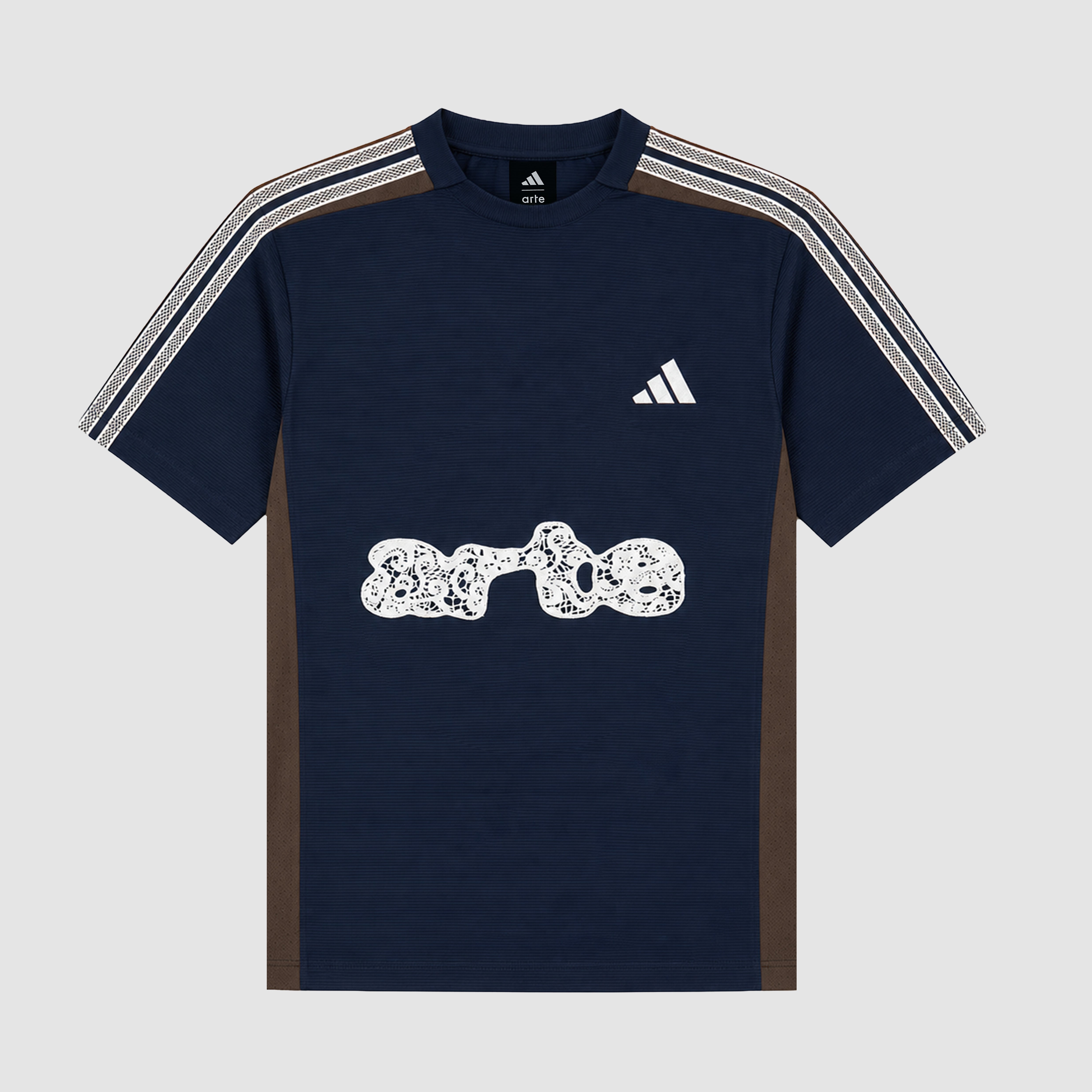 Maillot Arte pour adidas - bleu marine/marron