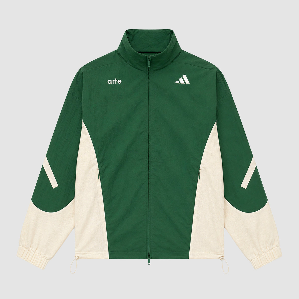Veste de sport Arte pour adidas Z.N.E. - vert/crème