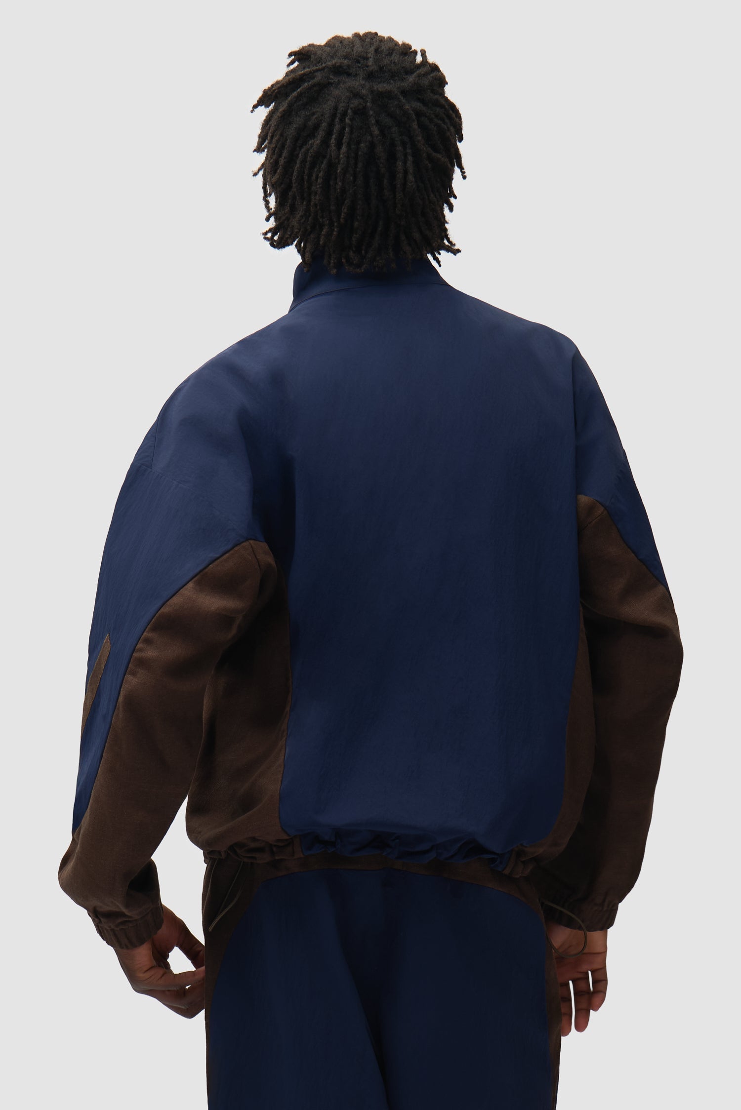 Veste de survêtement Arte pour adidas Z.N.E. - bleu marine/marron