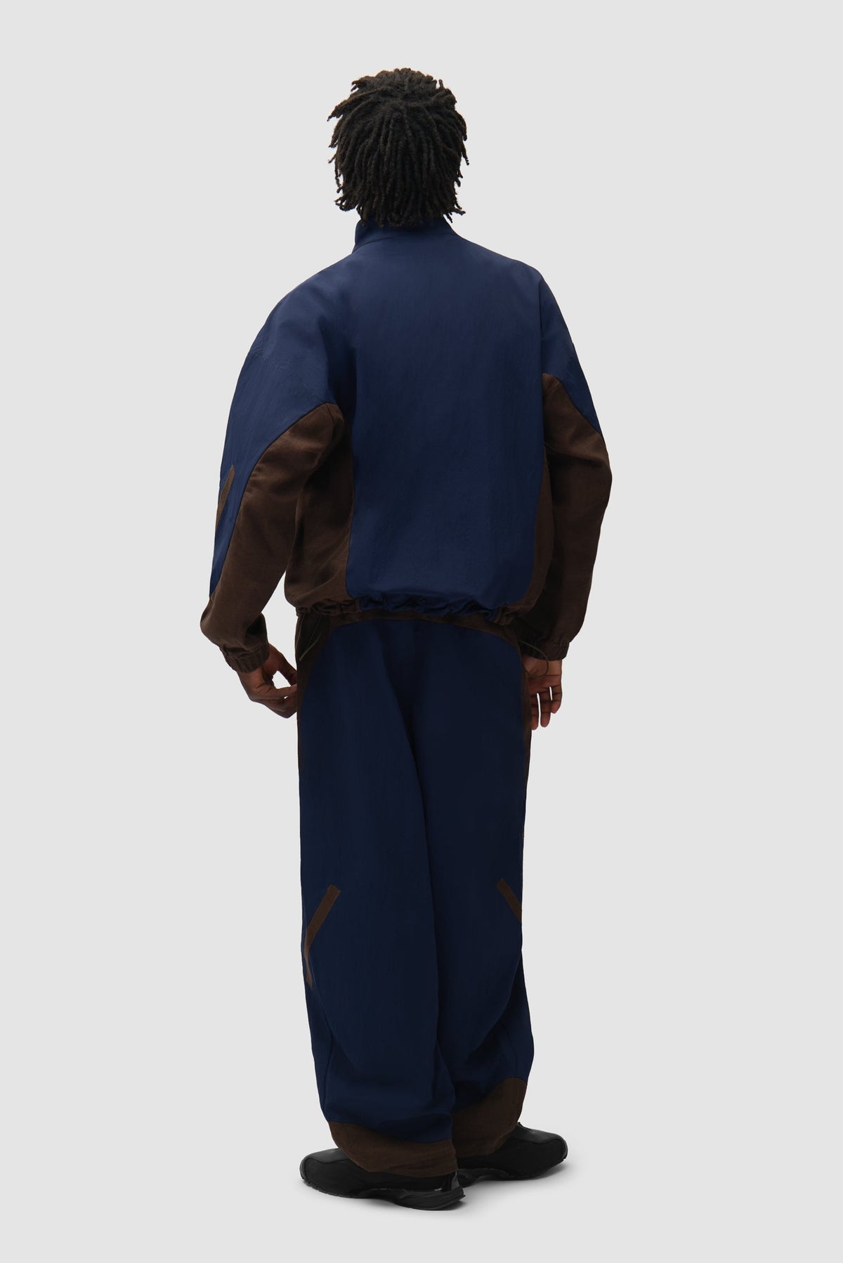 Veste de survêtement Arte pour adidas Z.N.E. - bleu marine/marron
