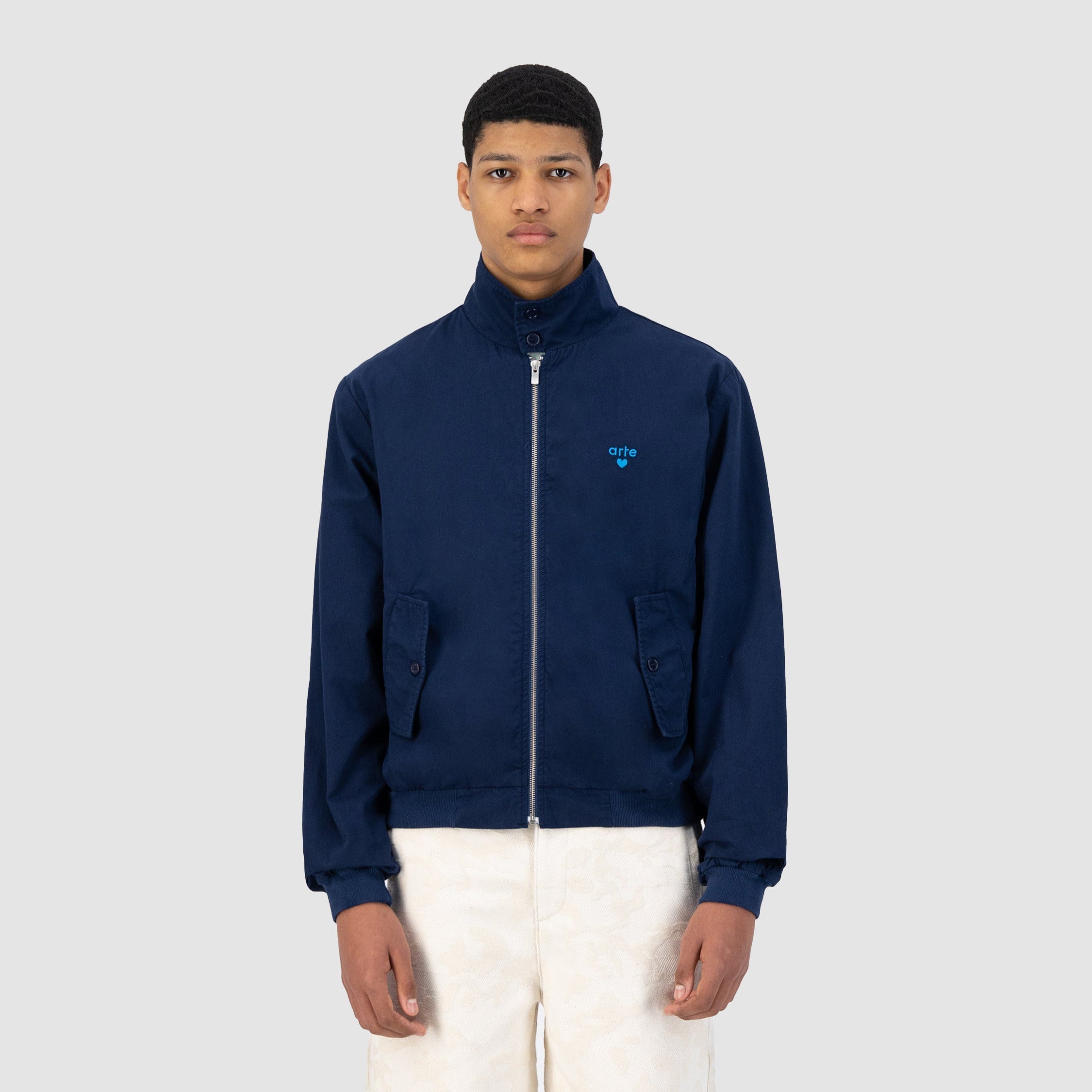 Veste en jean - Marine