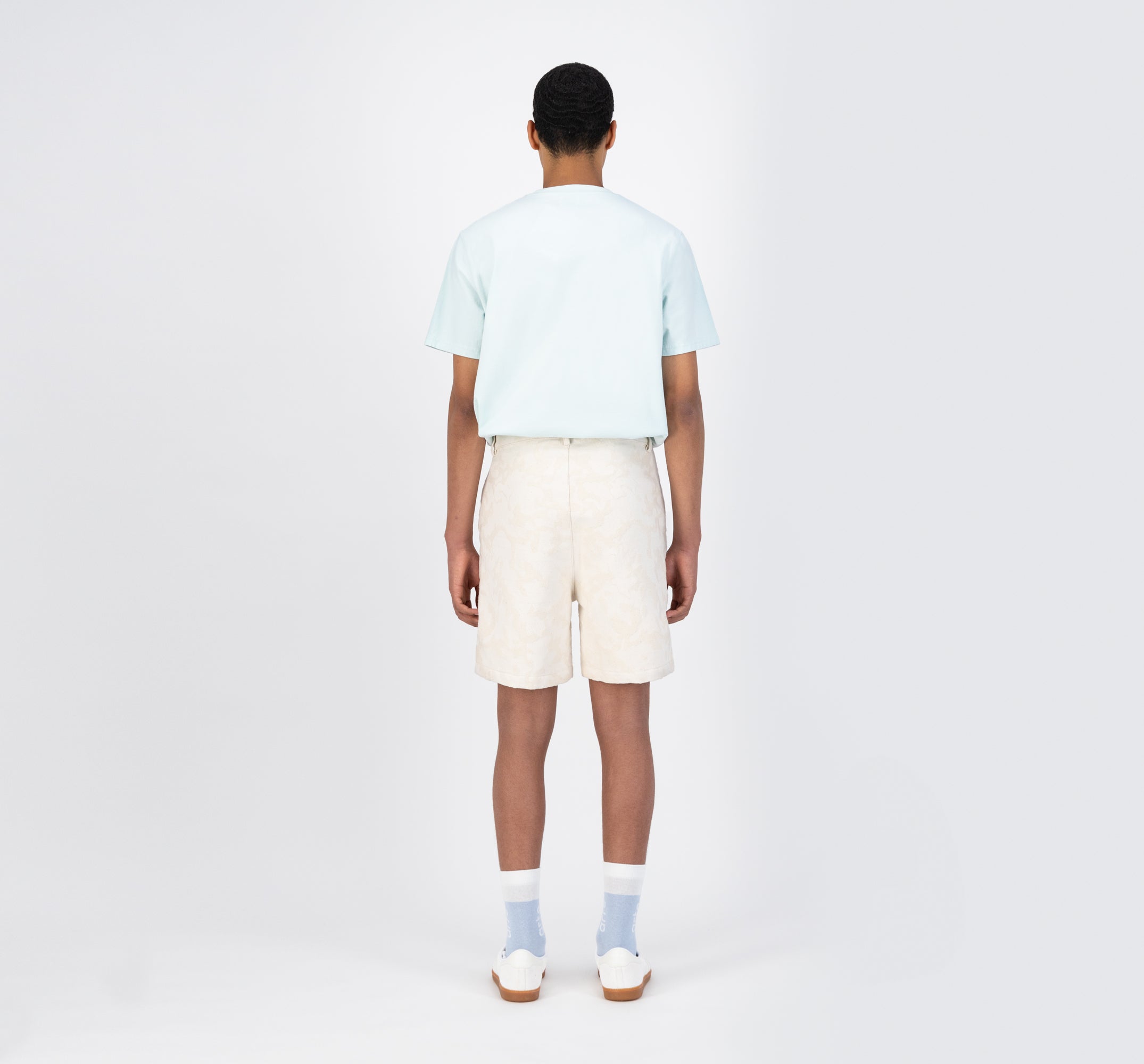 Short Sobrino Jacq - Crème/blanc cassé