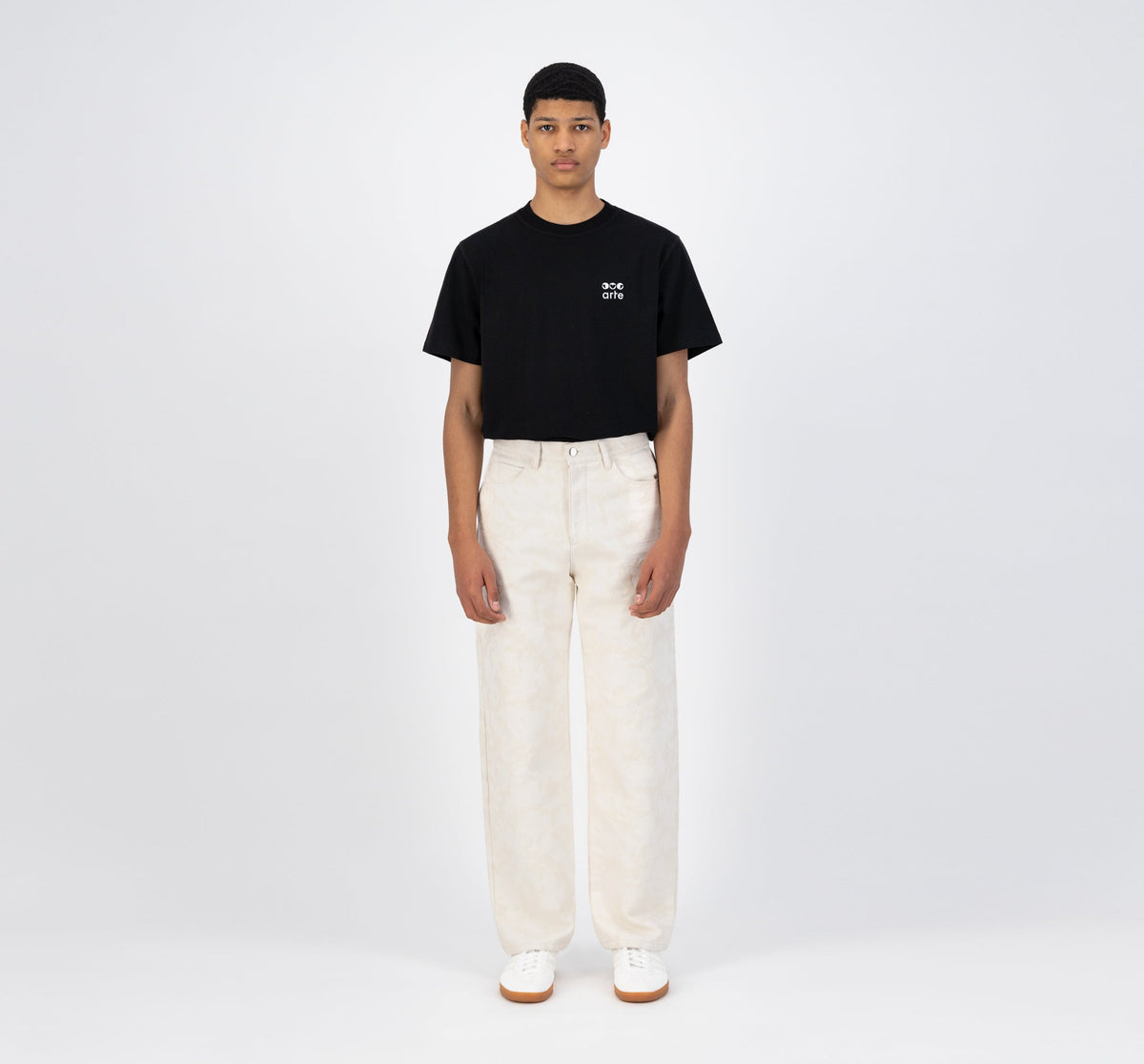 Pantalon Janco Jacq - Crème/blanc cassé