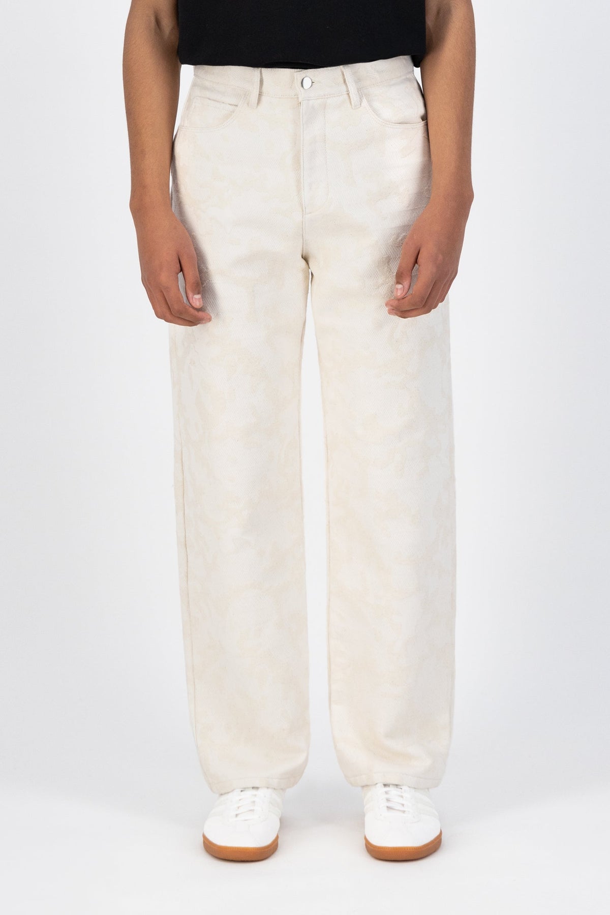 Pantalon Janco Jacq - Crème/blanc cassé
