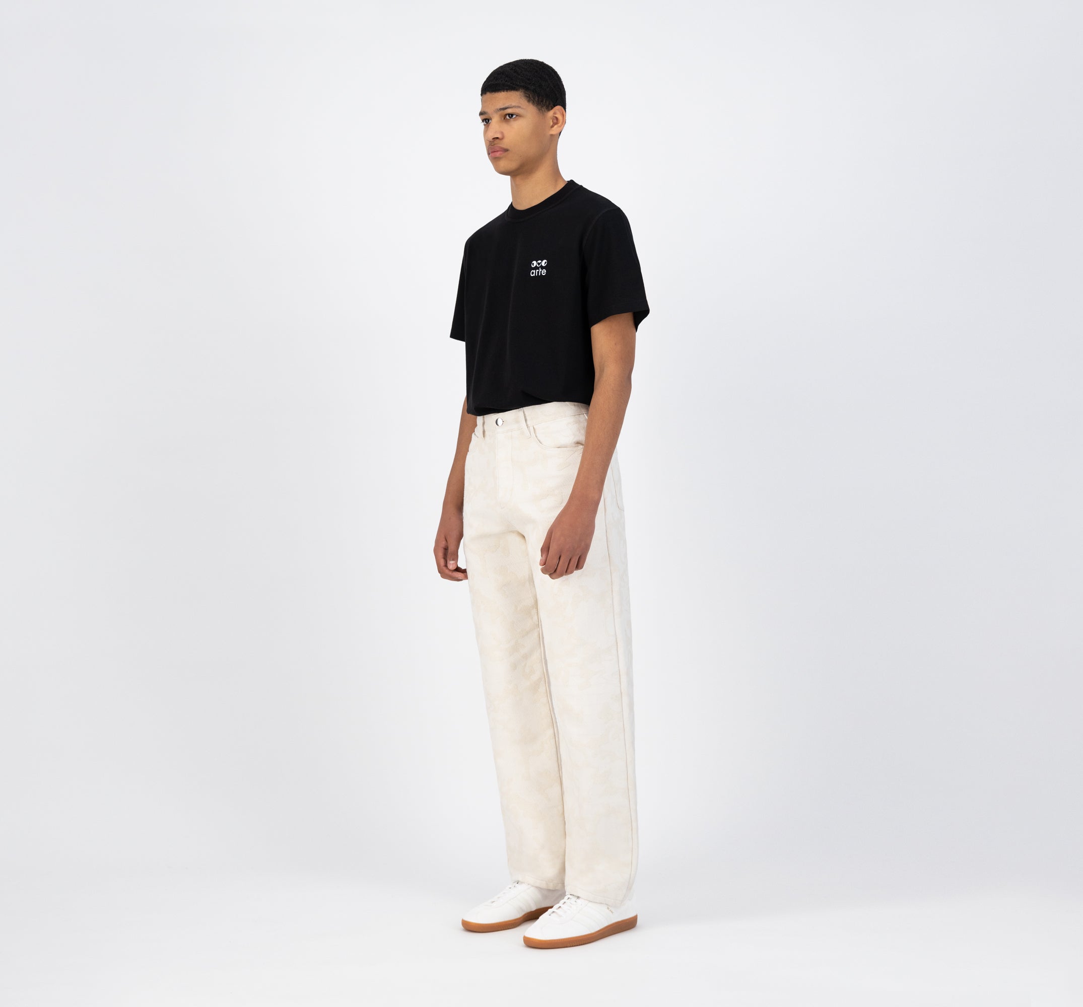 Pantalon Janco Jacq - Crème/blanc cassé