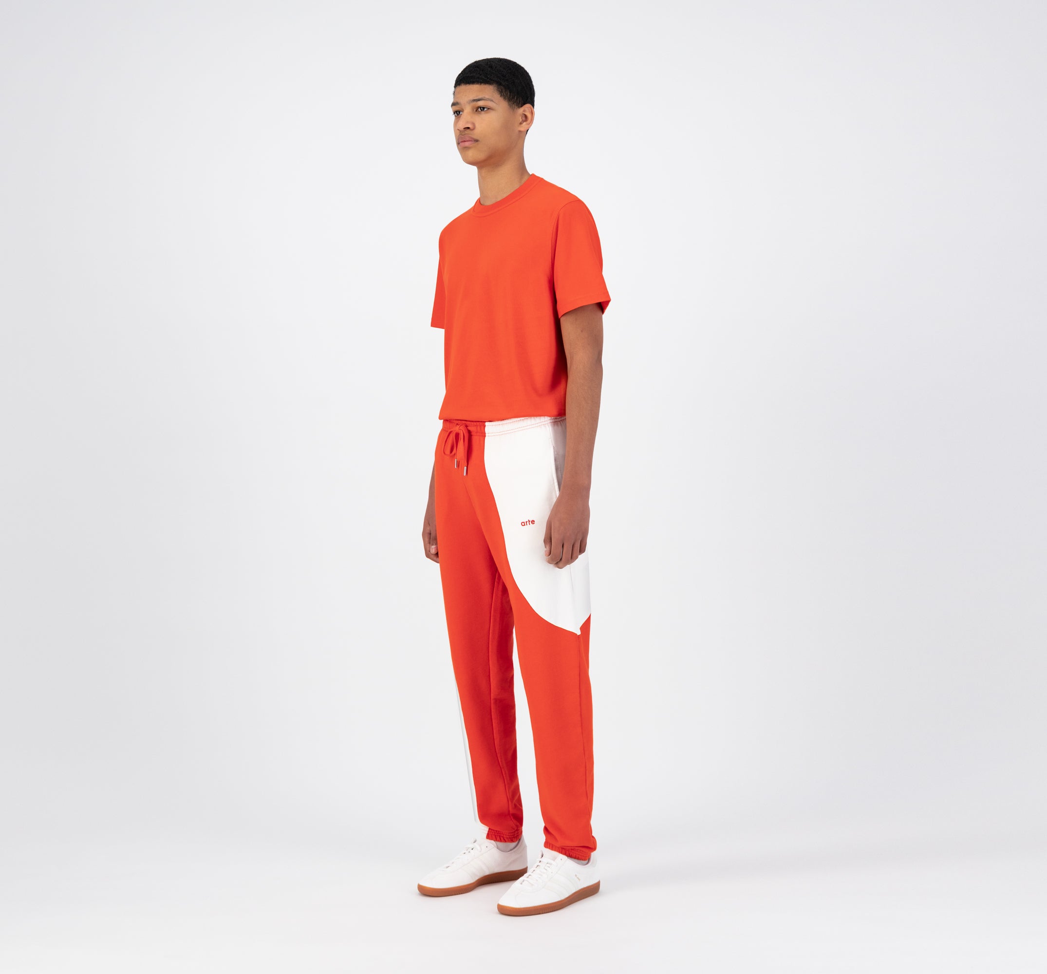 Pantalon Tristian Ciclo - Rouge/Blanc