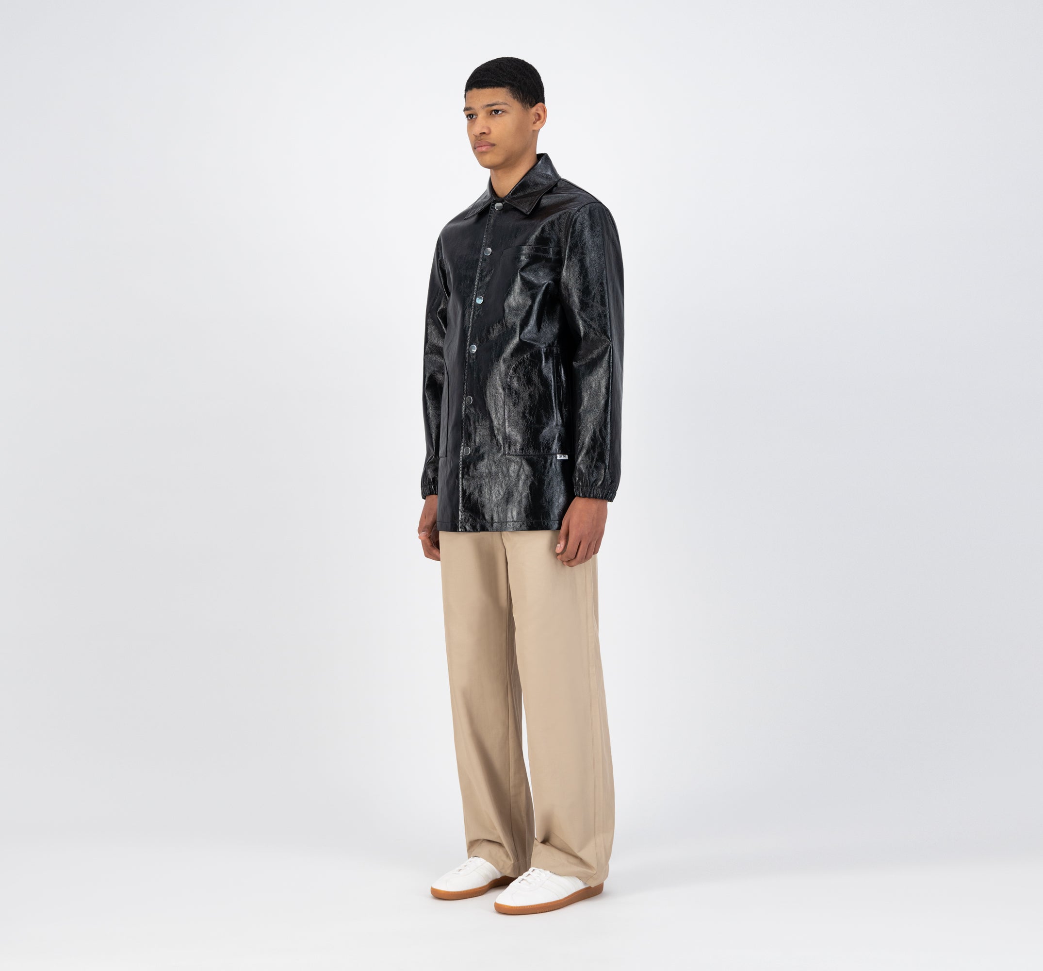 Veste Joe Patent - Noir