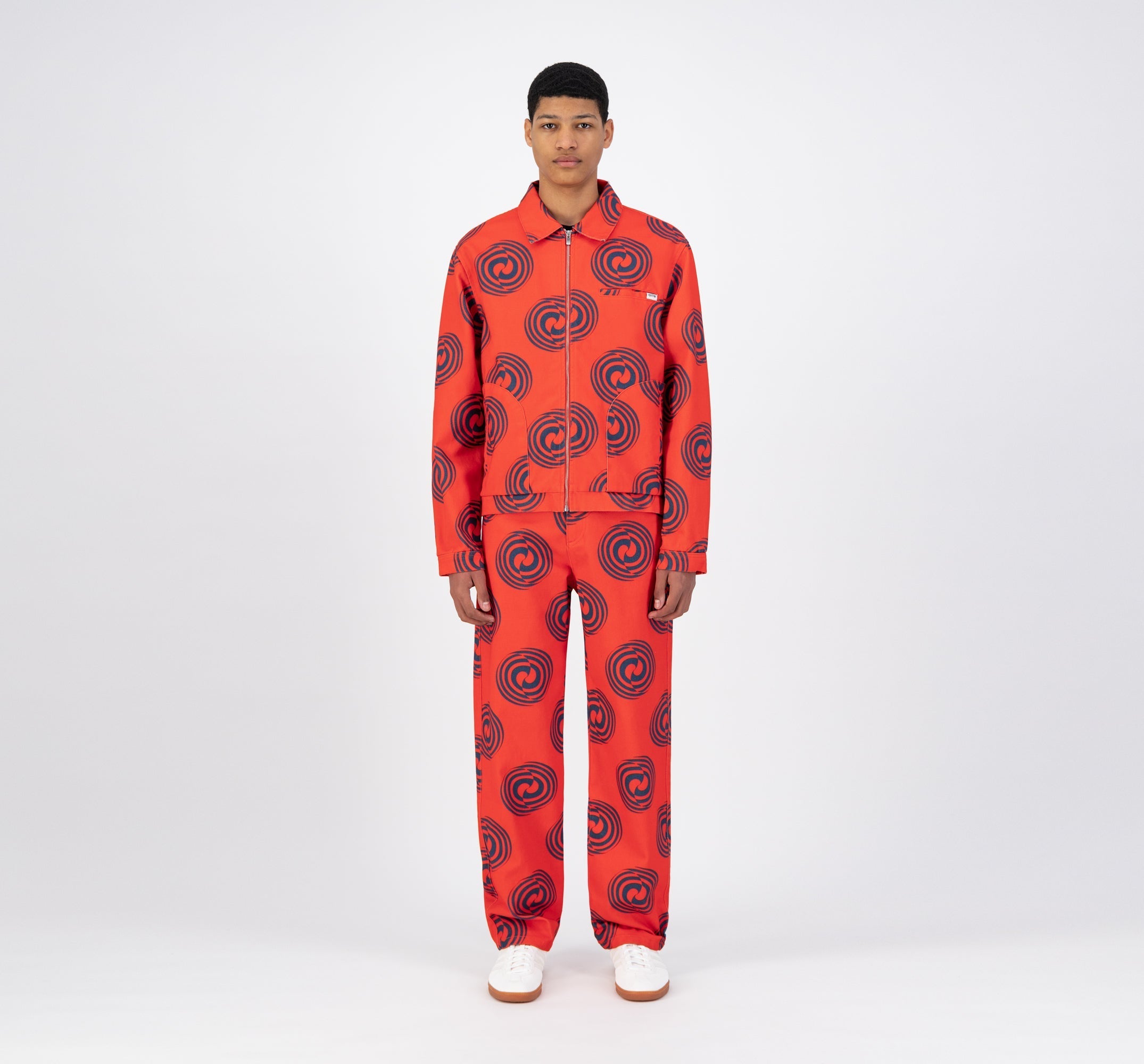 Veste Janco Swirl - Rouge/Marine