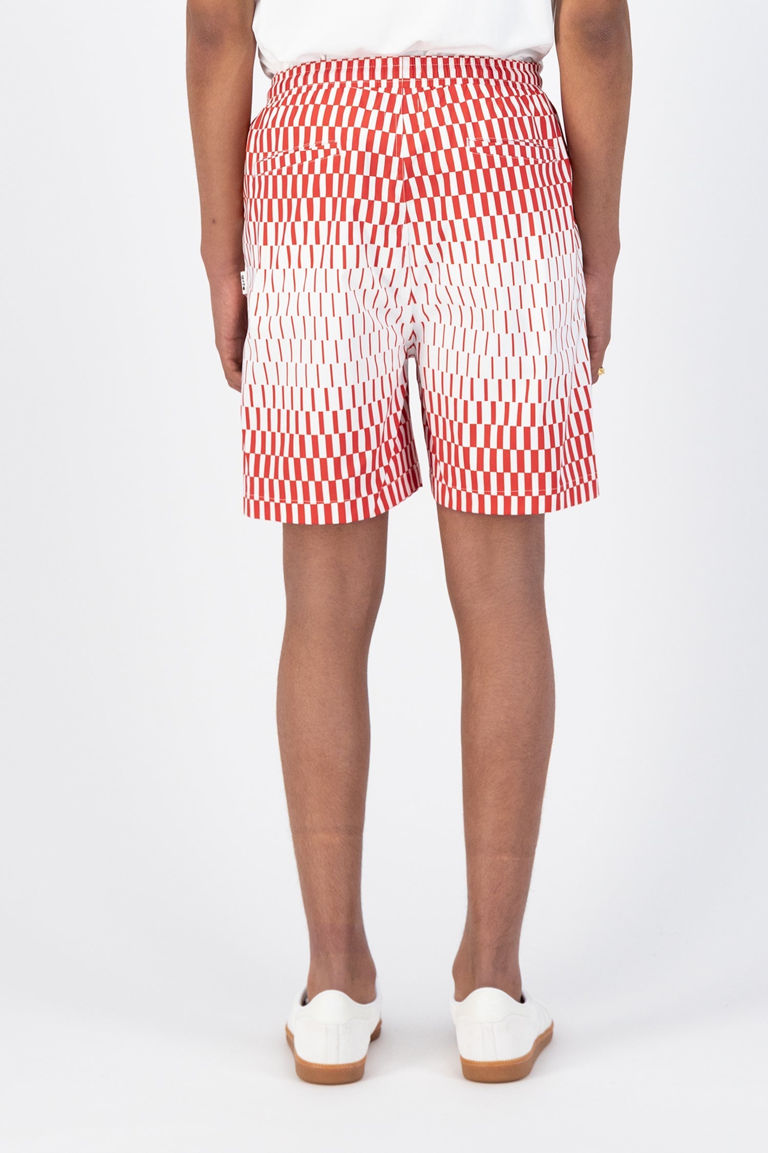 Short Soto Retan - Rouge/Blanc