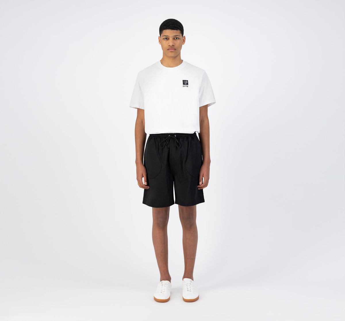 Short à poches Soto - Noir