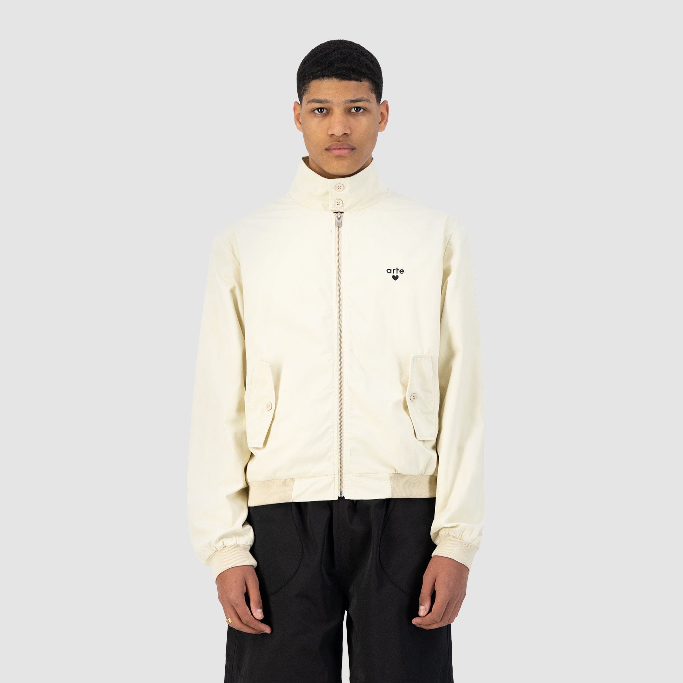 Veste en jean - Crème