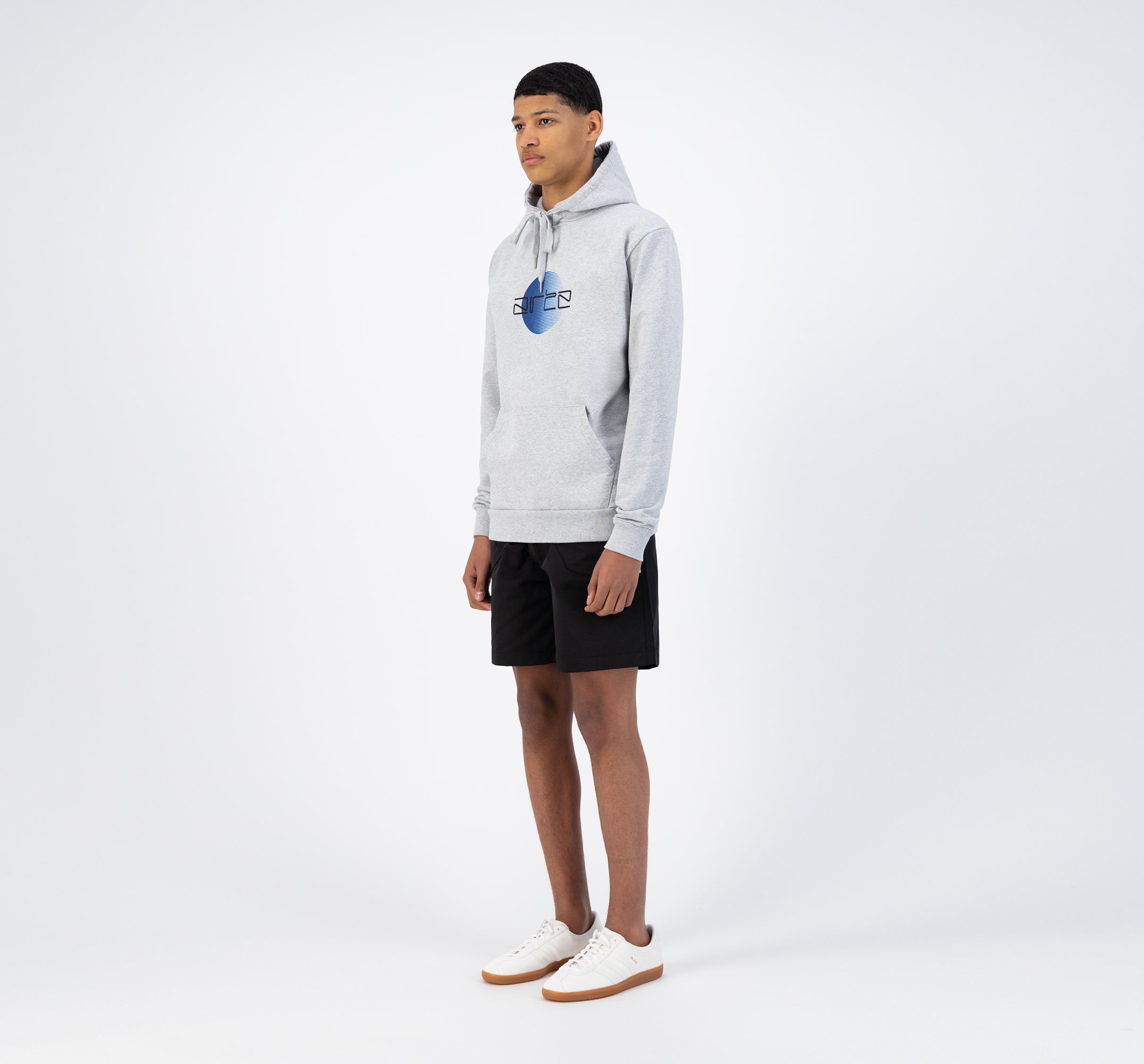 Hulton Ciclo Logo Hoodie - Gris