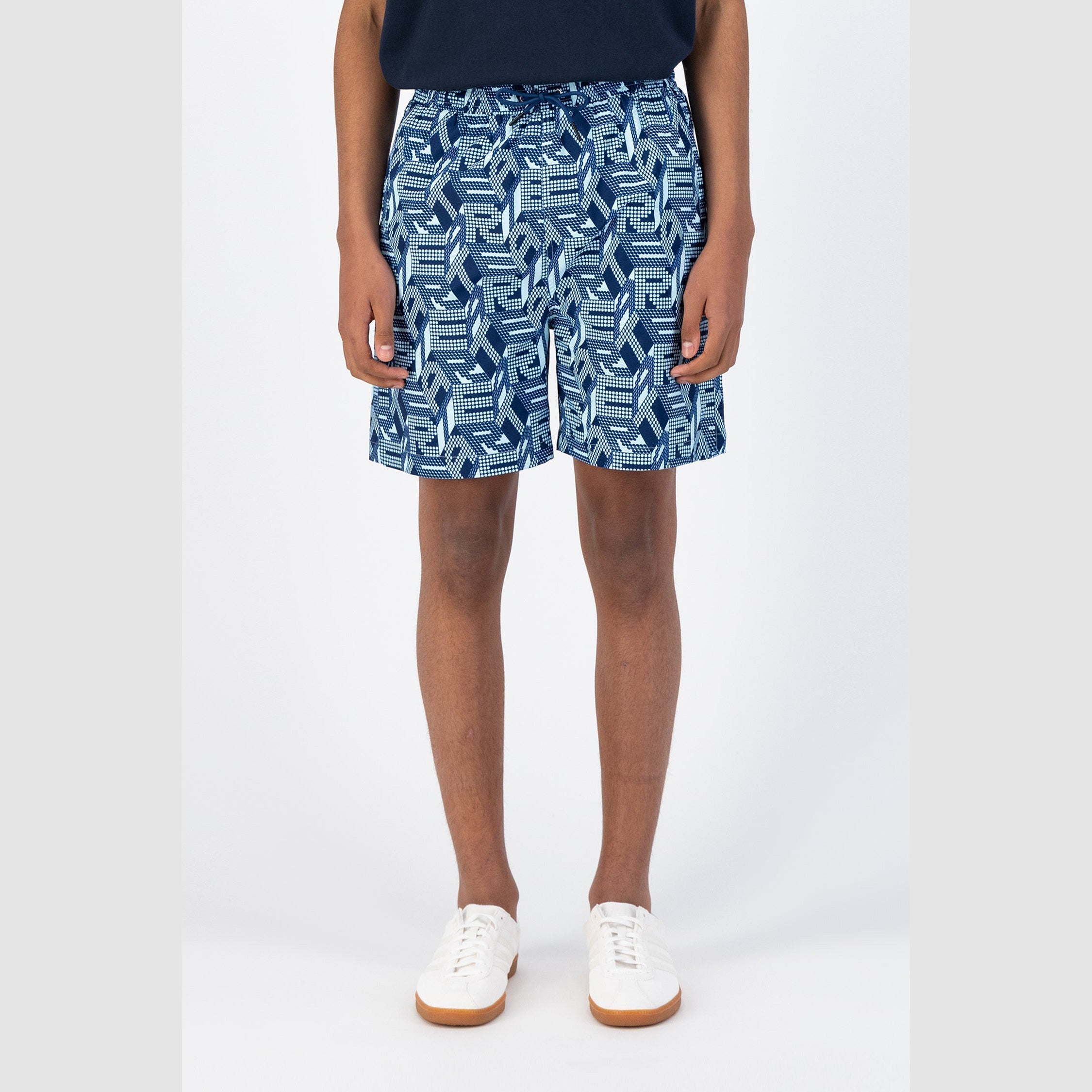 Short Soto Allover - Bleu/Bleu foncé