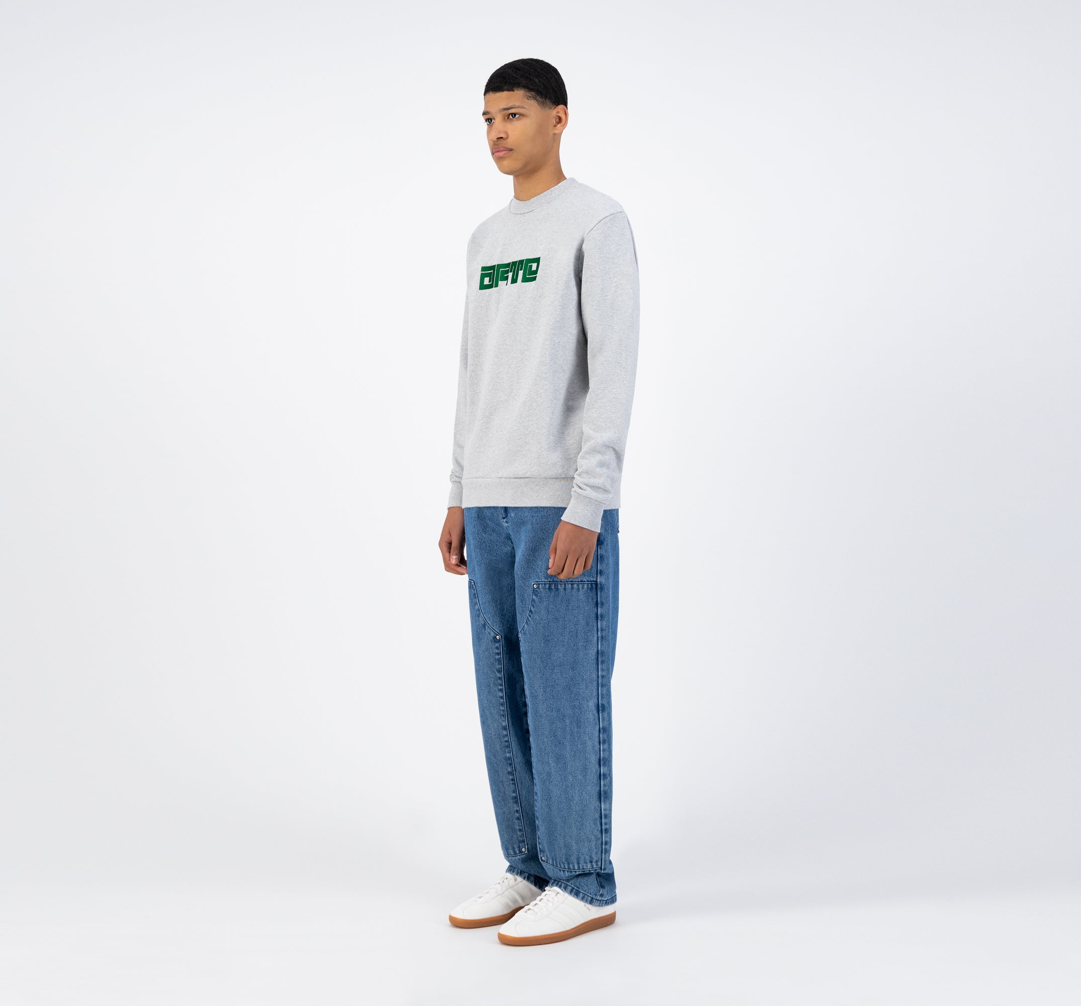 Cruz Logo Crewneck - Gris