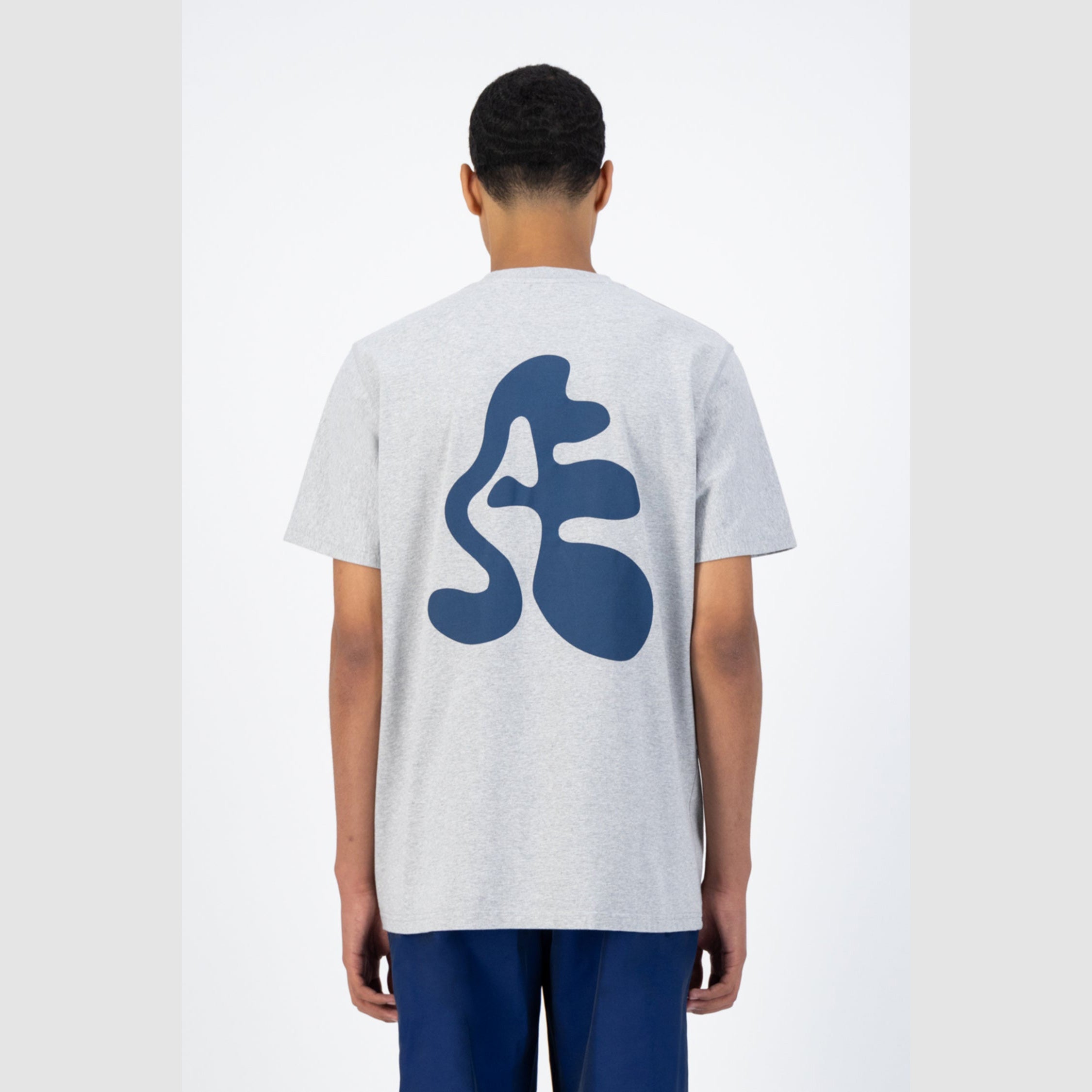 T-shirt Tzara A Back - Gris