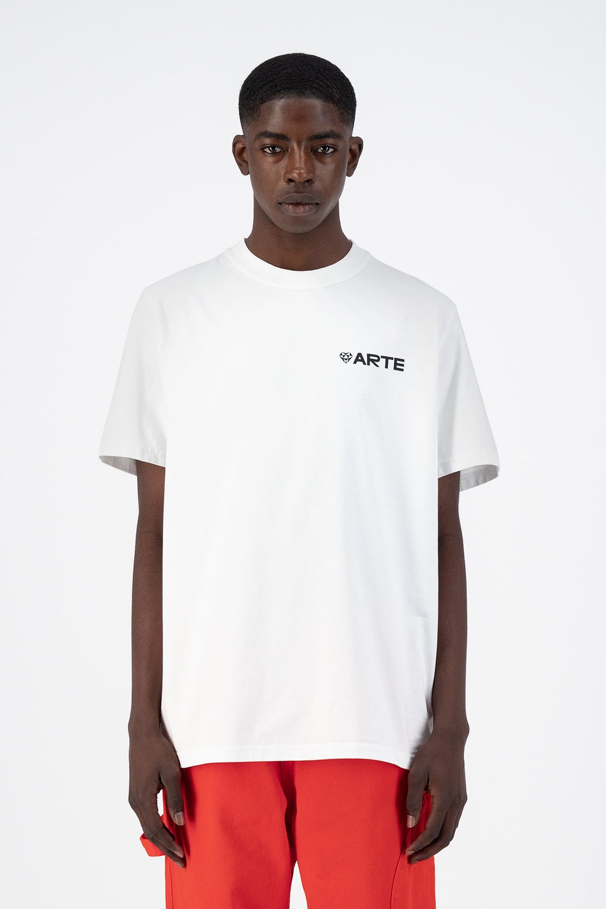 Tzara Heart Logo T-shirt - Blanc