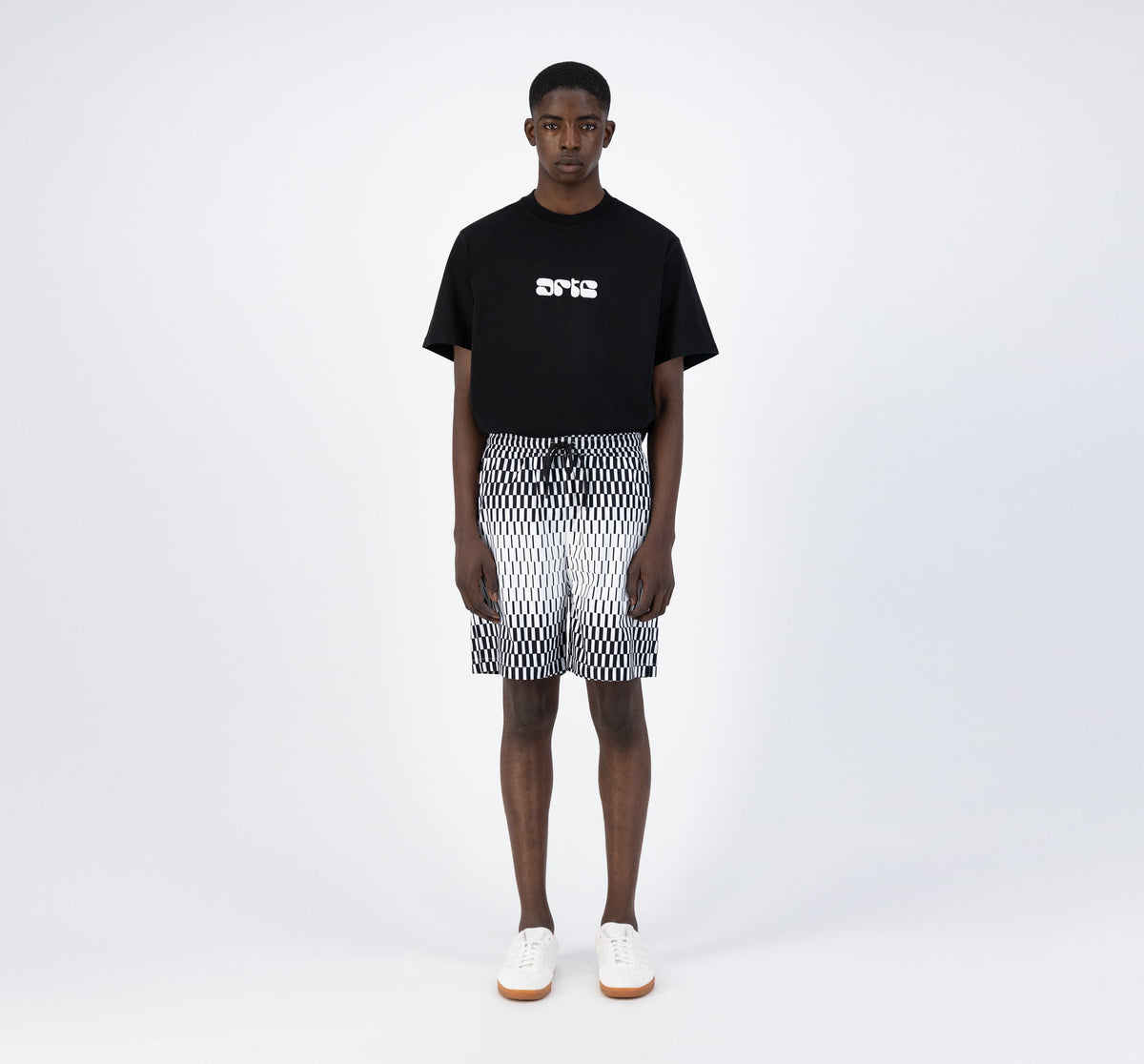 Short Soto Retan - Noir/Blanc