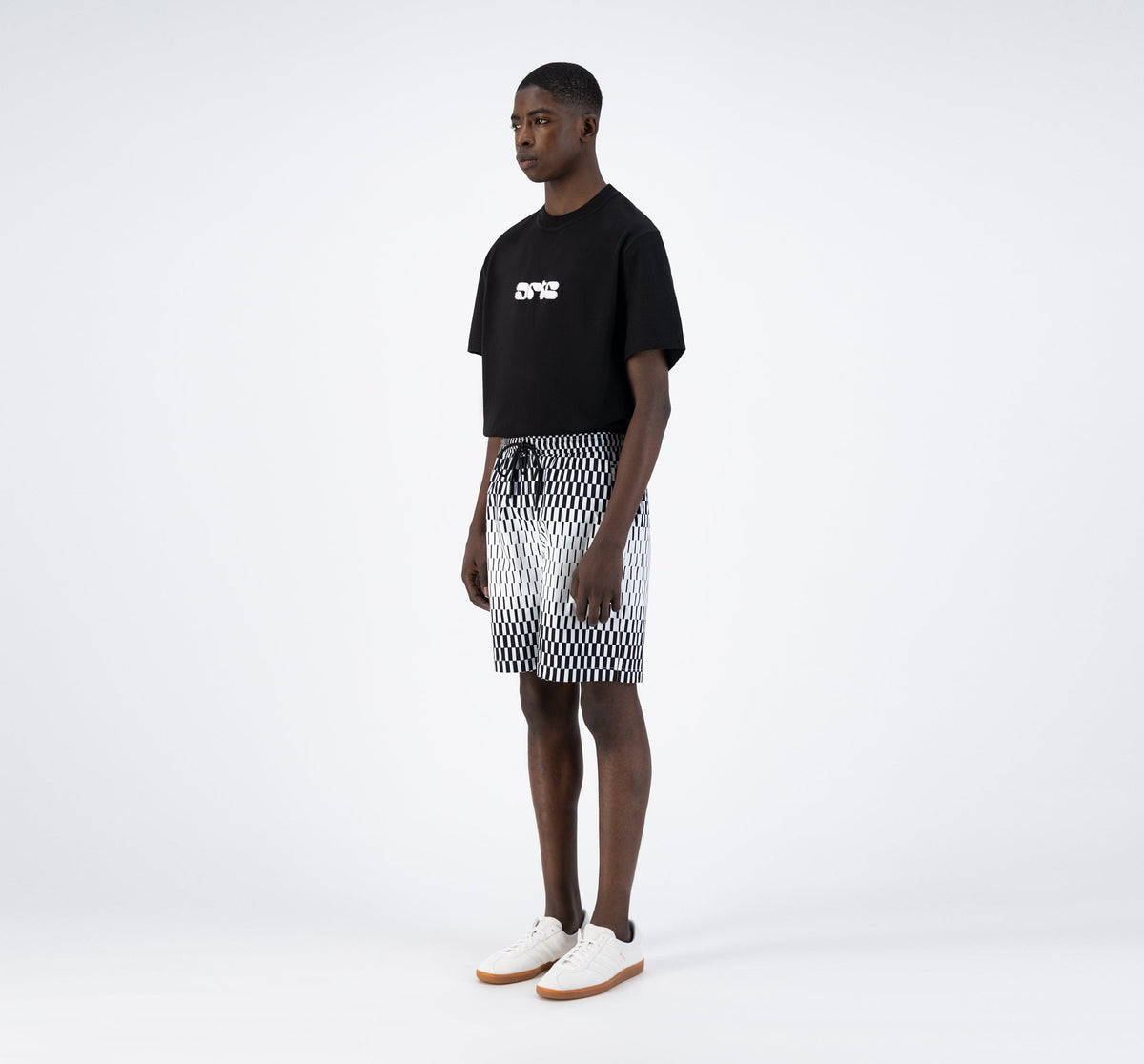 Short Soto Retan - Noir/Blanc