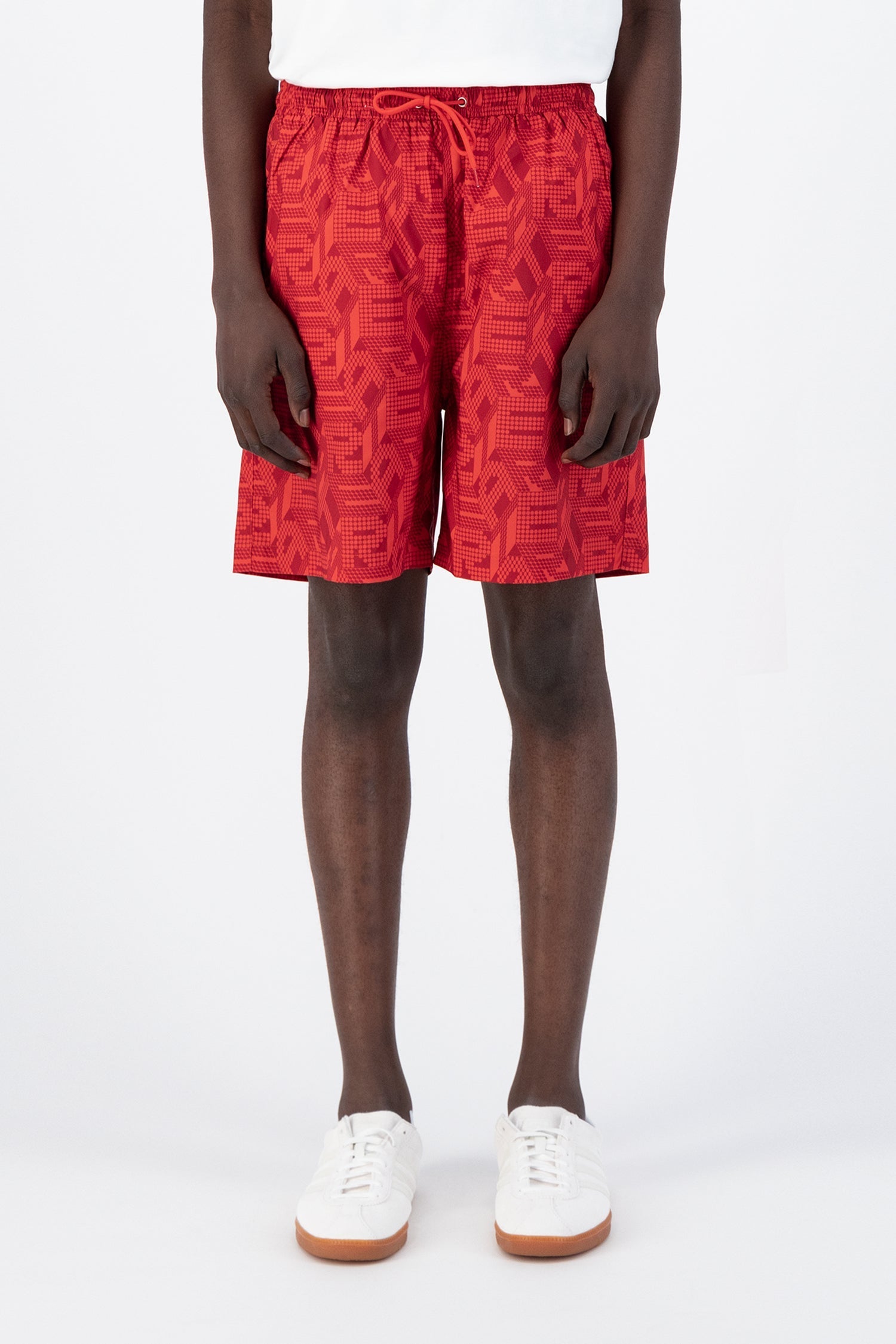 Short Soto Allover - Rouge/Rouge foncé
