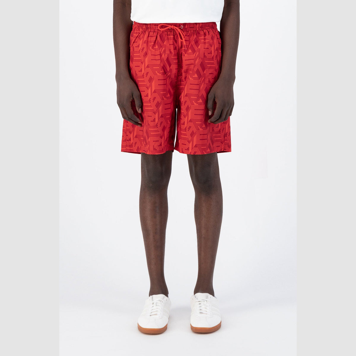 Short Soto Allover - Rouge/Rouge foncé