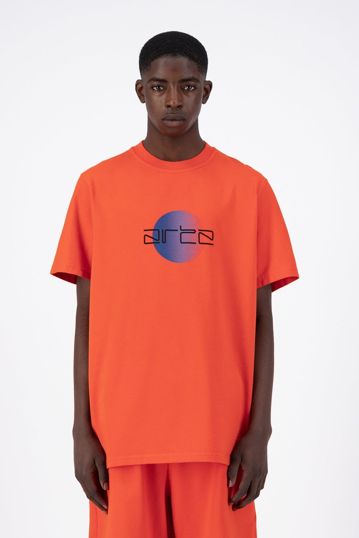 T-shirt avec logo Tzara Cor - Rouge