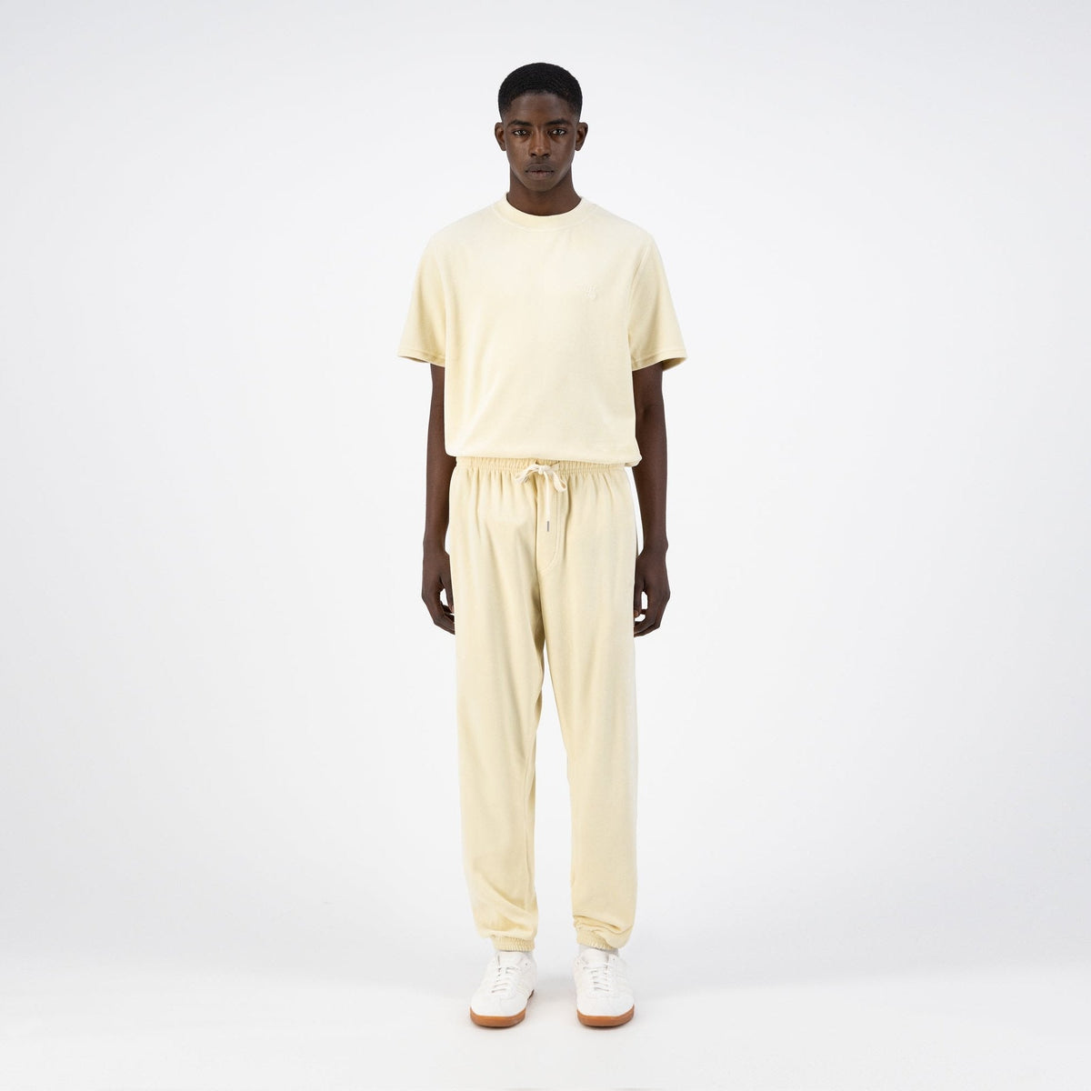 Pantalon en velours Chasen - Crème