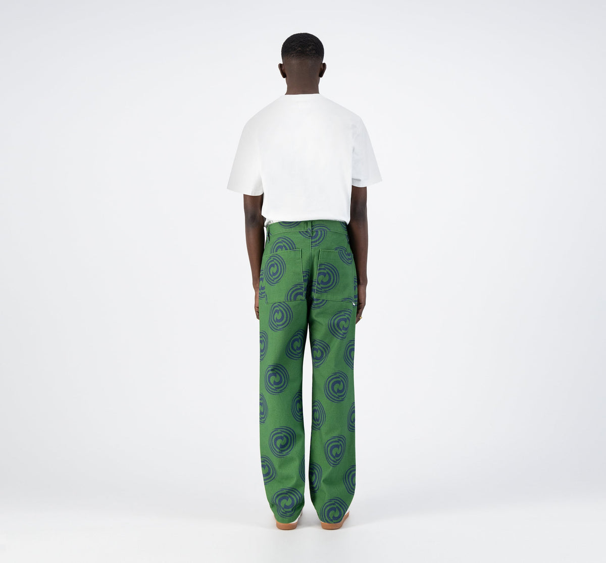 Pantalon Janco Swirl - Vert/Marine