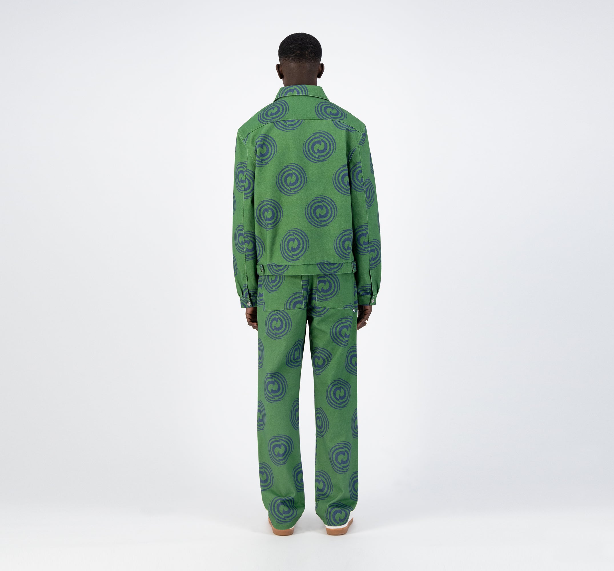 Veste Janco Swirl - Vert/Marine