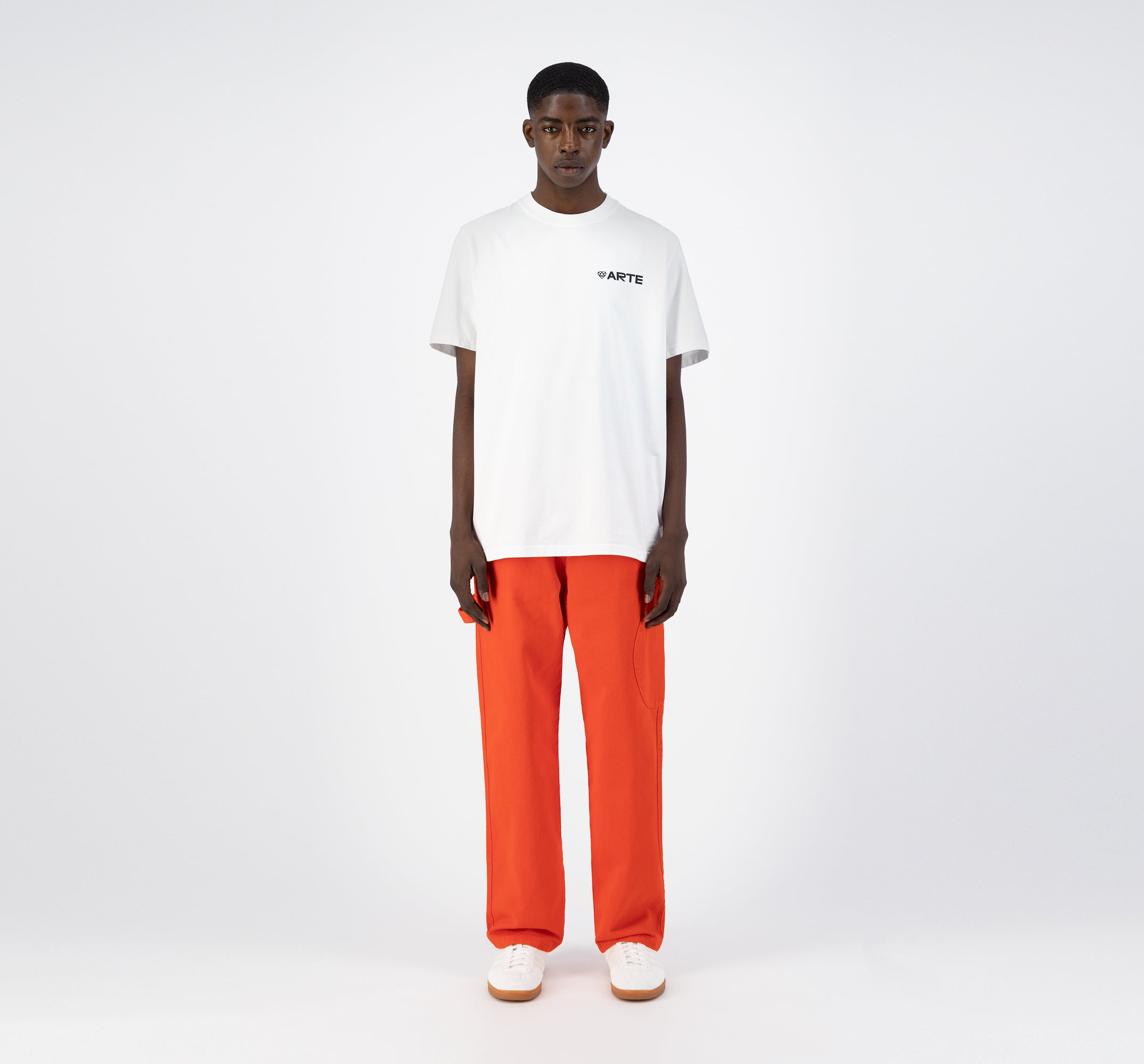 Tzara Heart Logo T-shirt - Blanc