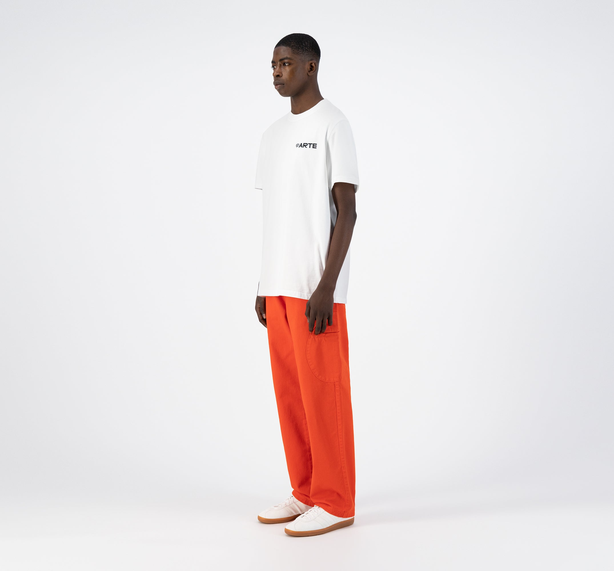 Tzara Heart Logo T-shirt - Blanc