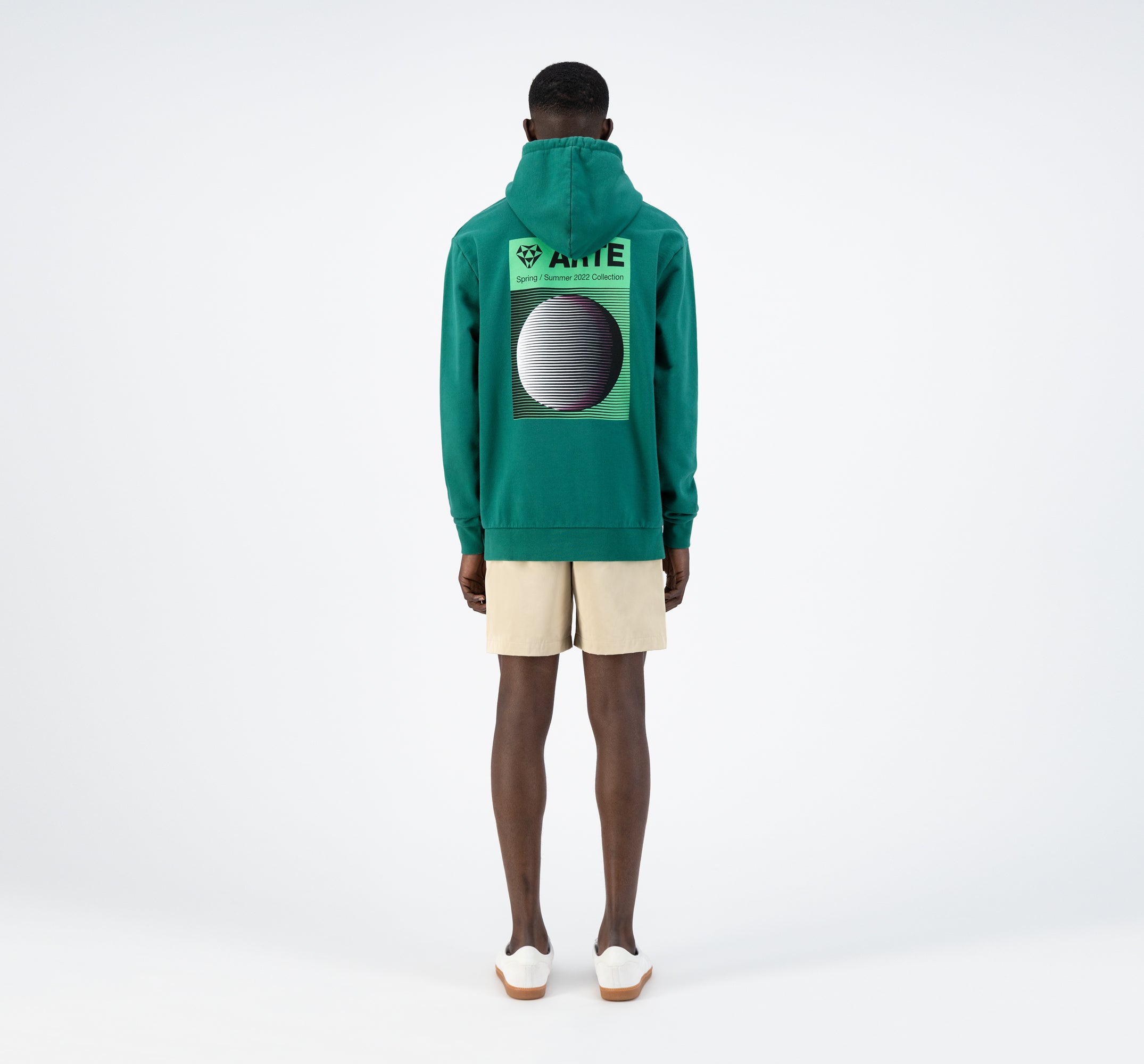 Hulton Back Ciclo Hoodie - Vert