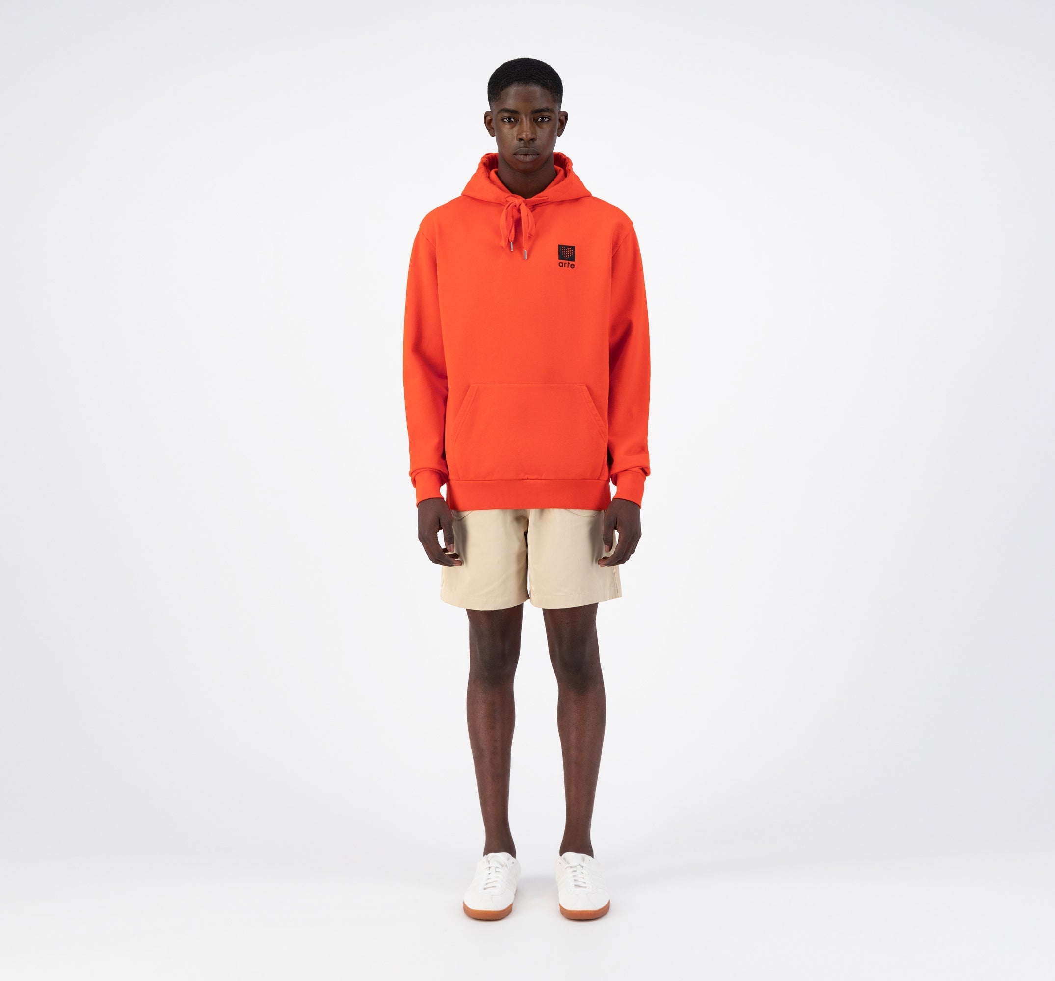 Hulton Heart Hoodie - Rouge