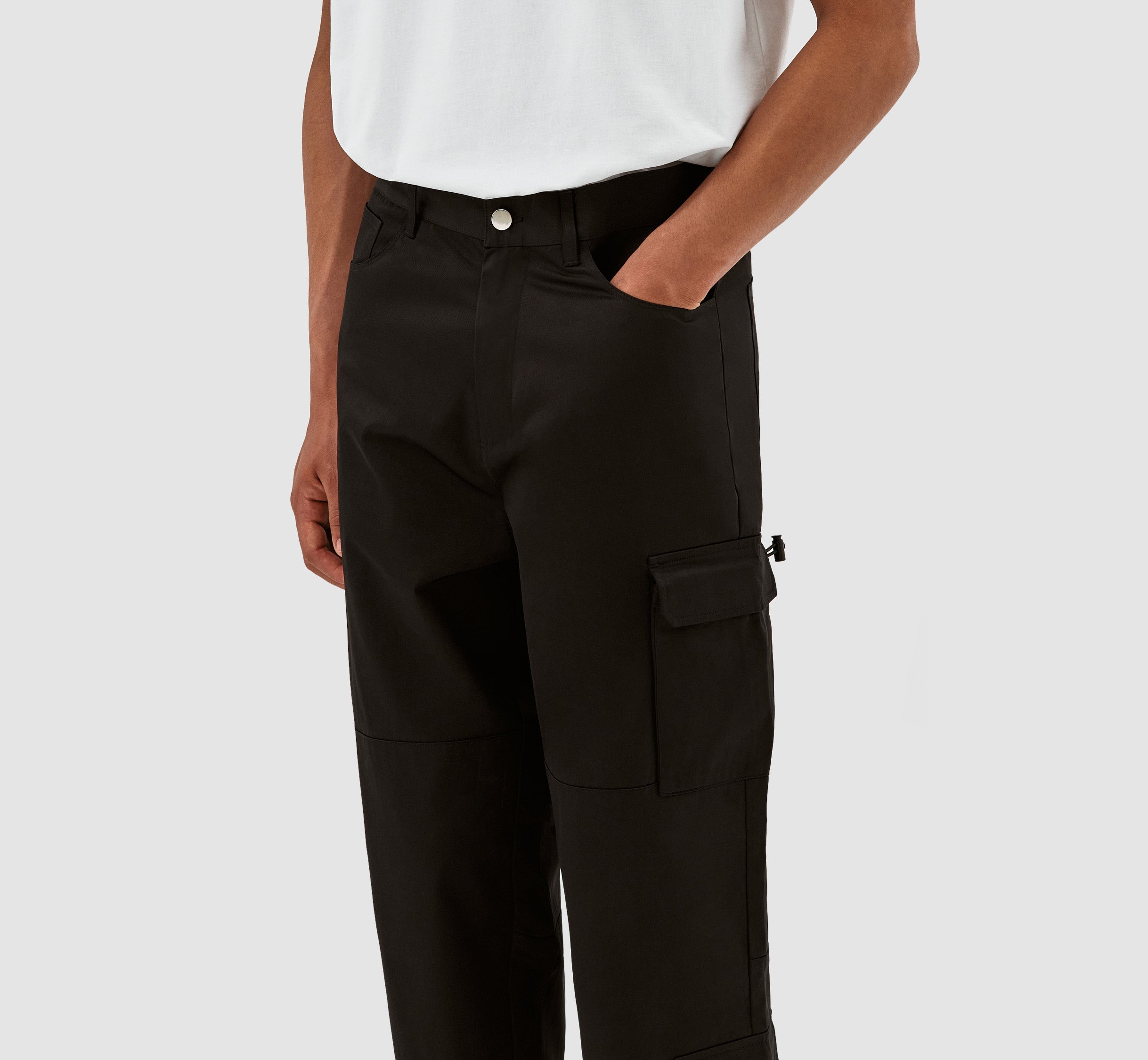 Pantalon double poche Patrick - Noir - DEFECT