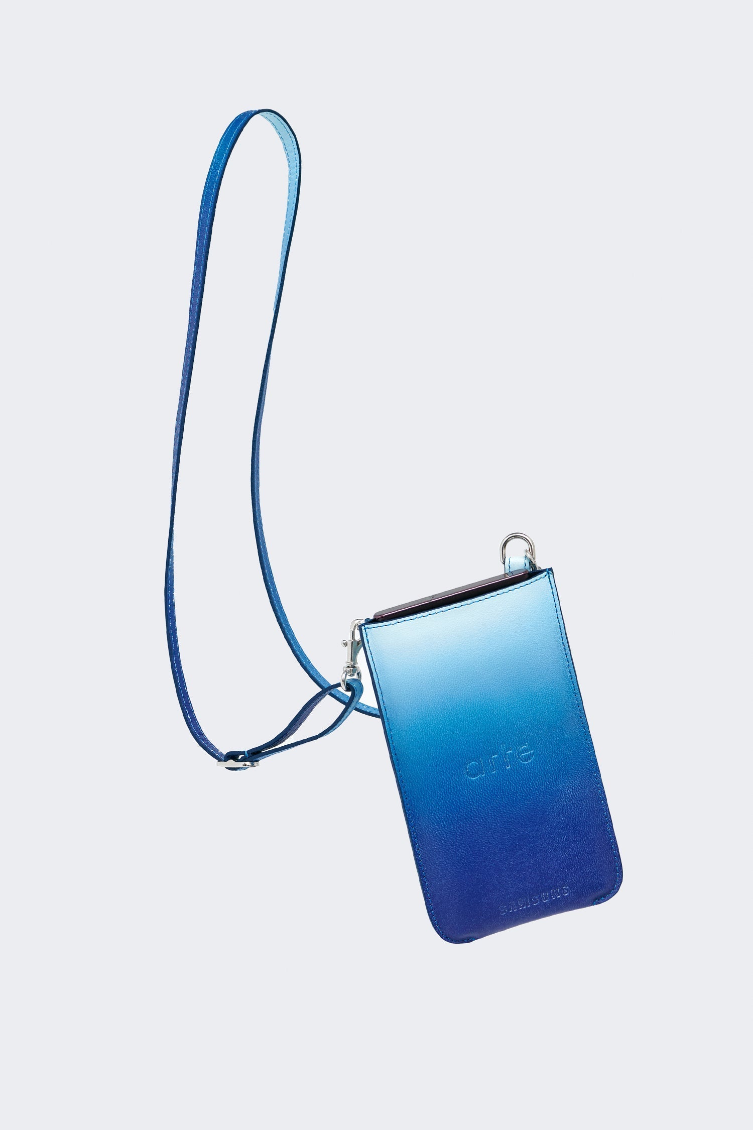 Pochette pour téléphone Samsung - Bleu dégradé