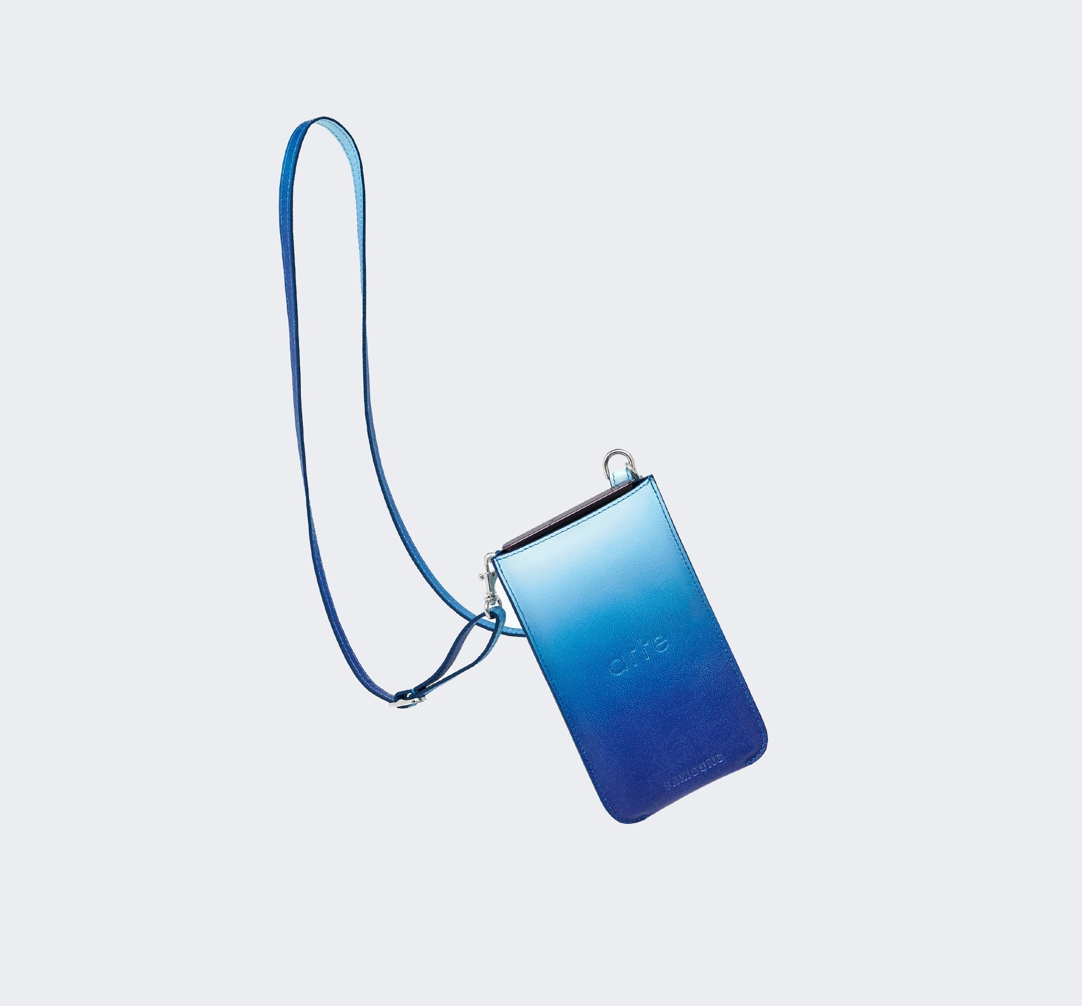 Pochette pour téléphone Samsung - Bleu dégradé