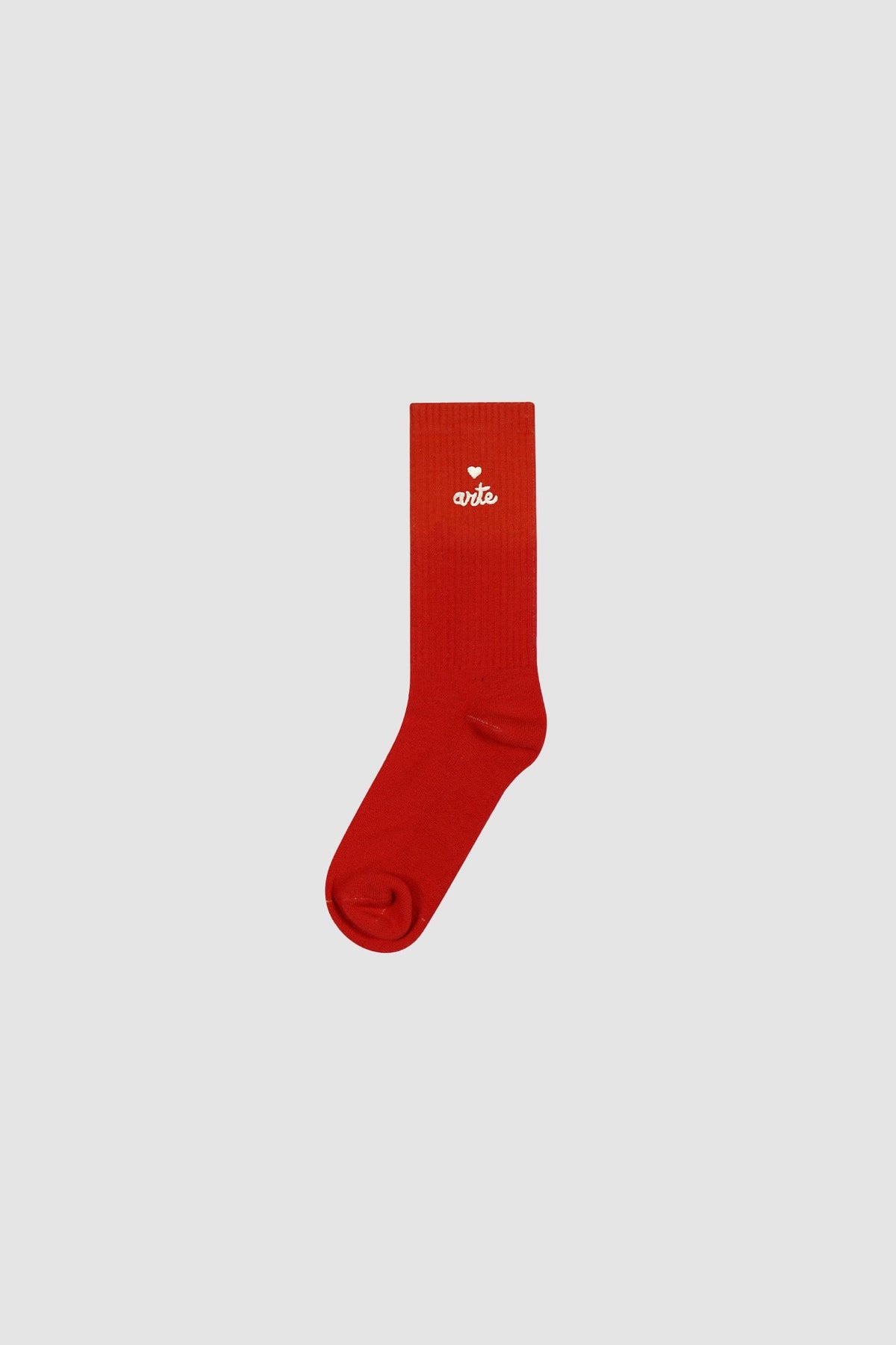 Chaussettes à logo en forme de cœur - Rouge