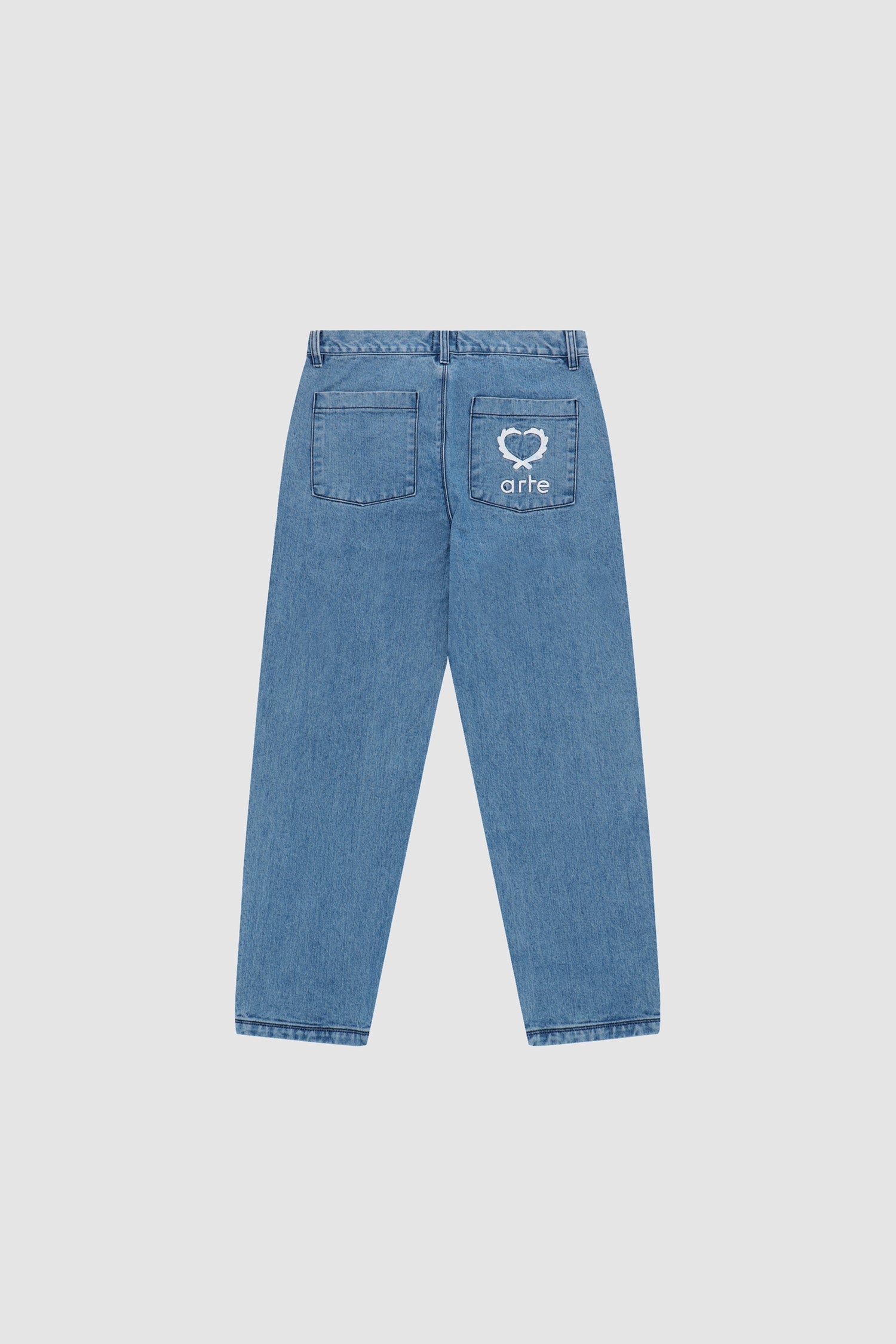 Pantalon Poage Back Heart - Denim