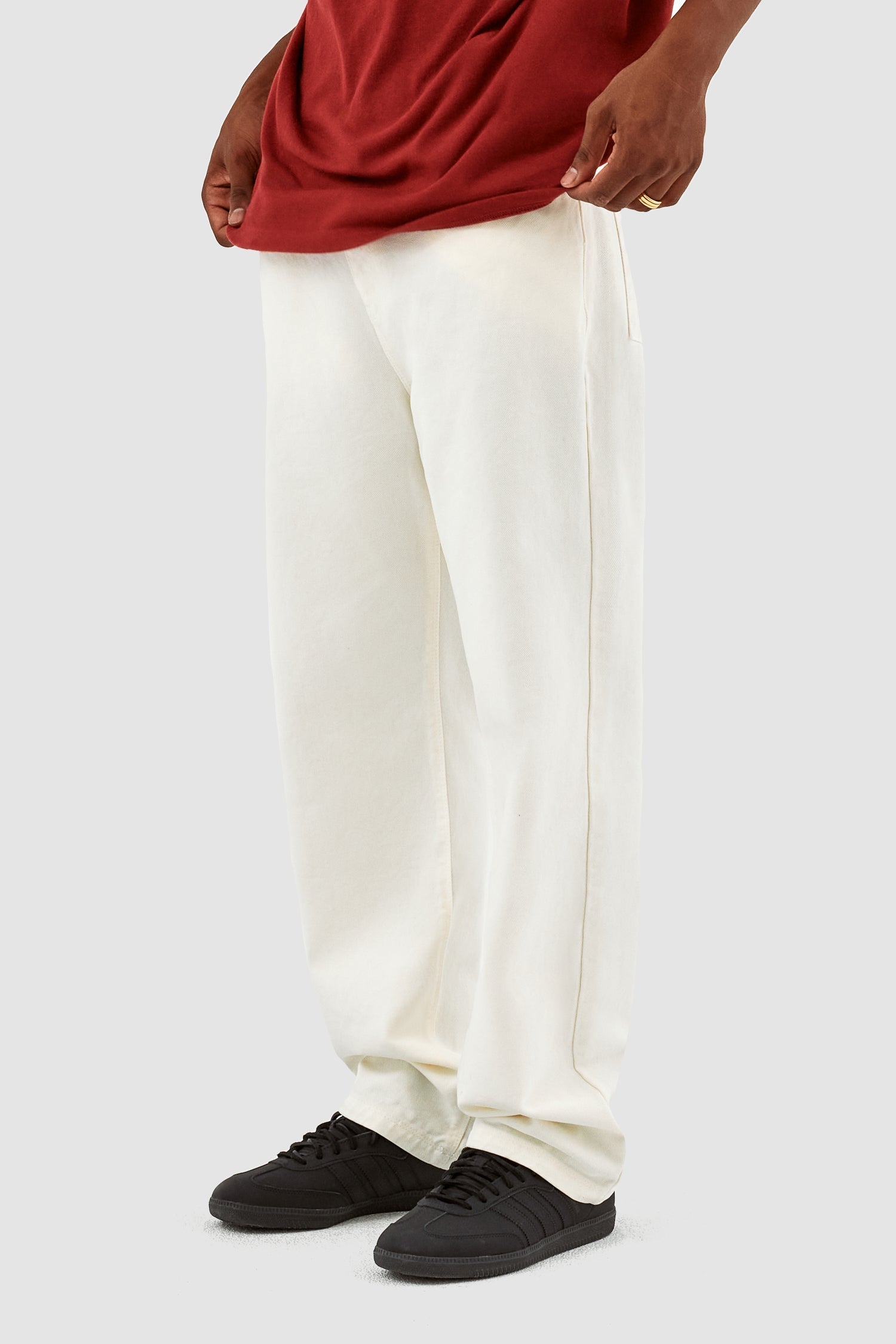 Pantalon Poage Back Heart - Crème