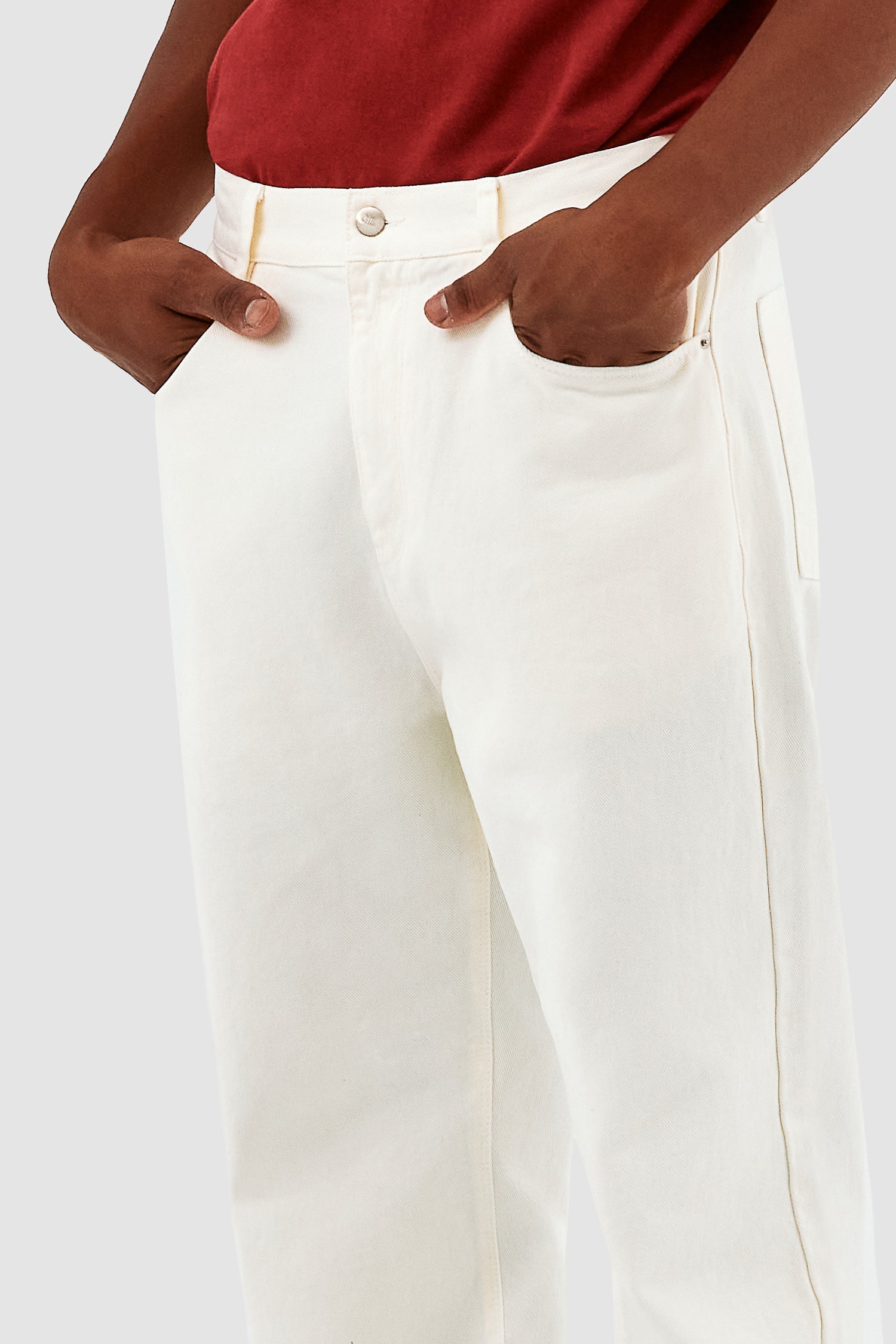 Pantalon Poage Back Heart - Crème