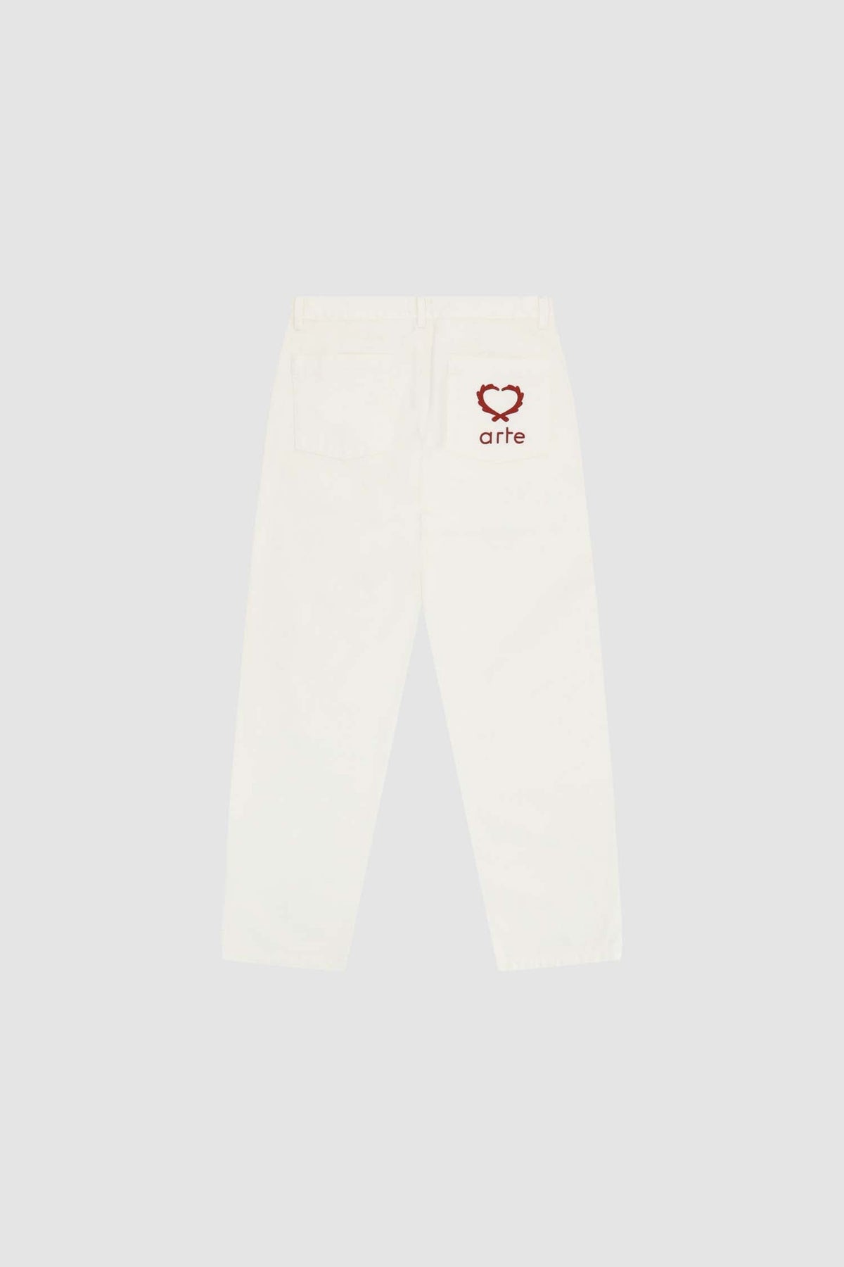 Pantalon Poage Back Heart - Crème