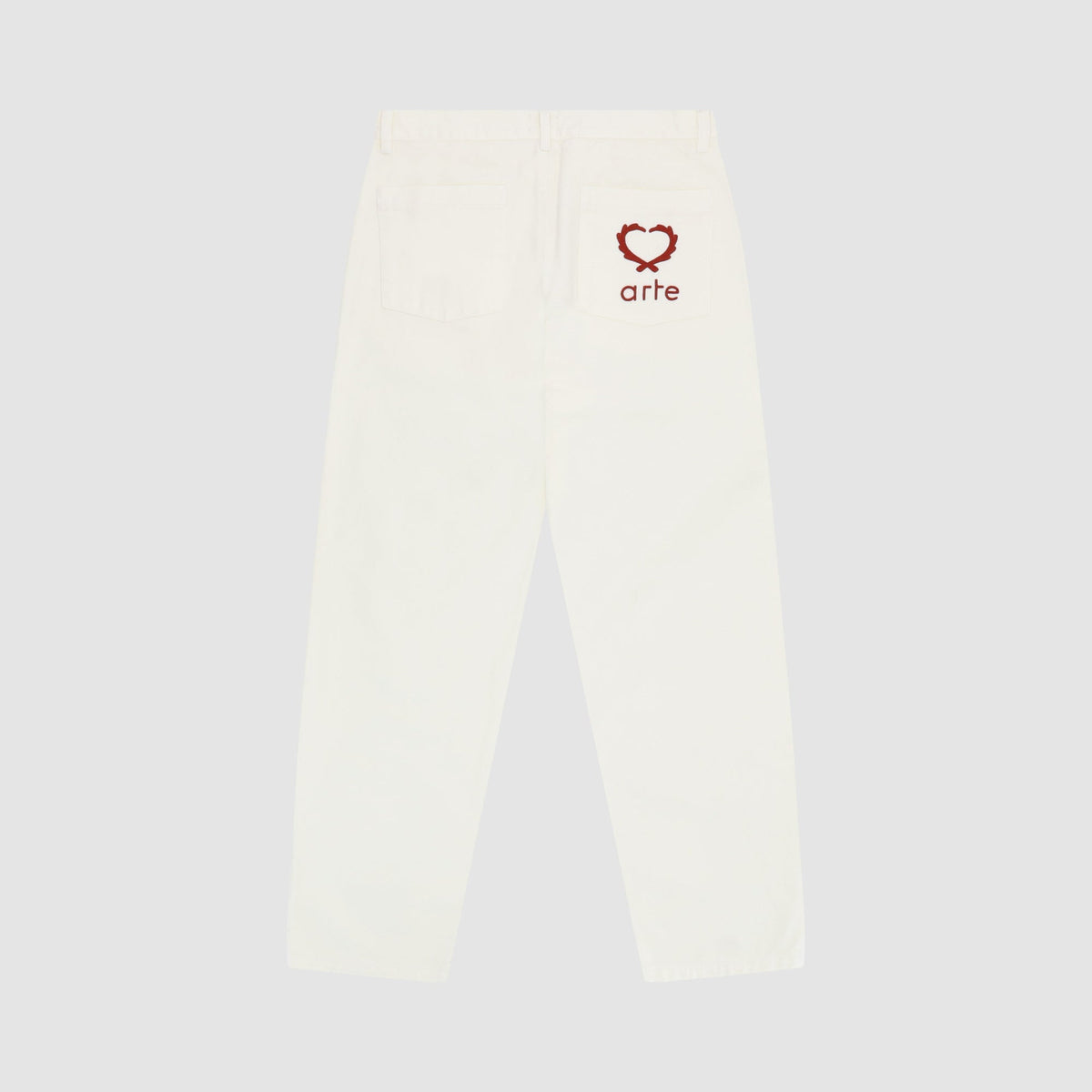 Pantalon Poage Back Heart - Crème