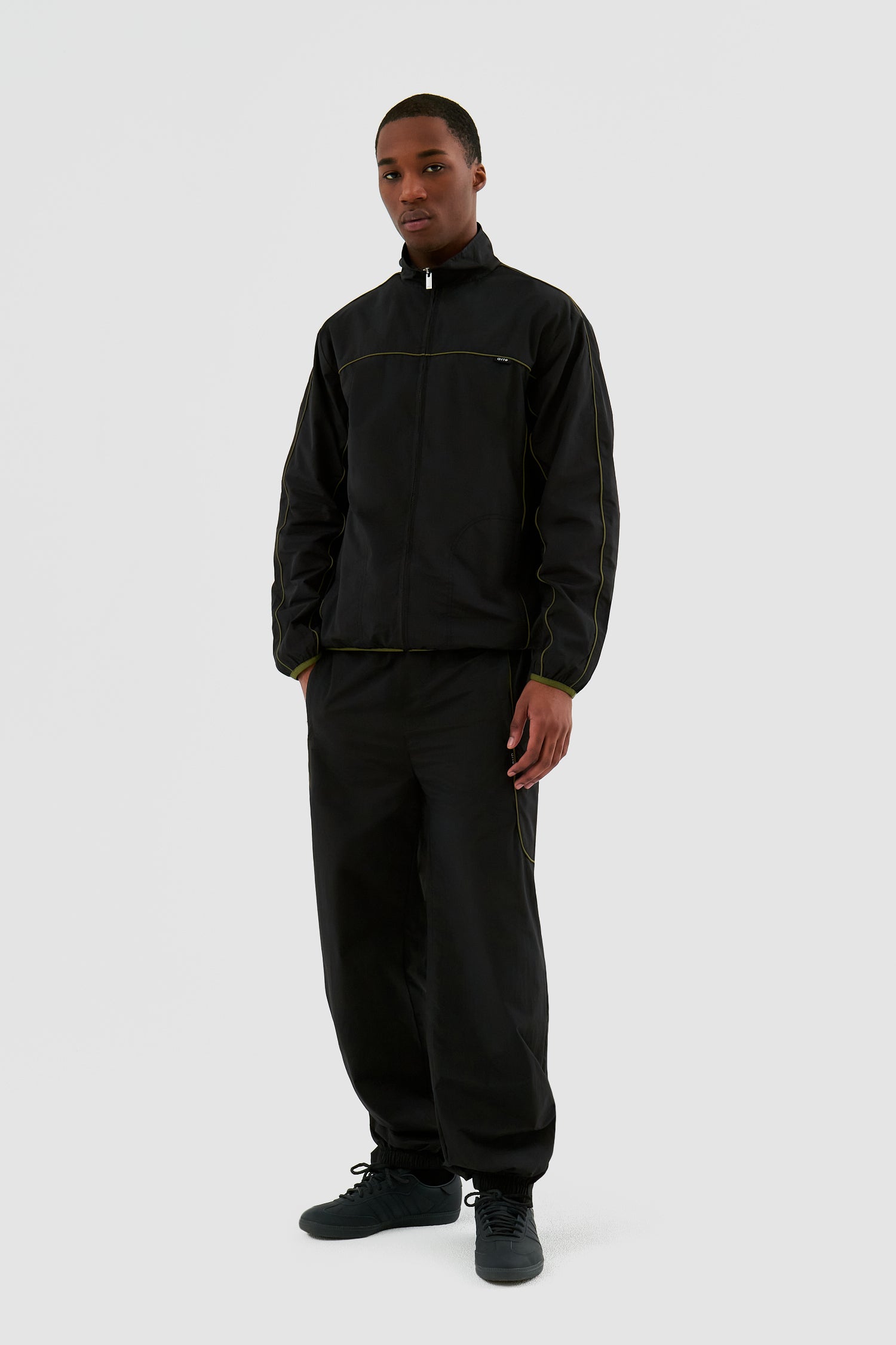 Pantalon Jordan SS24 - Noir/Vert