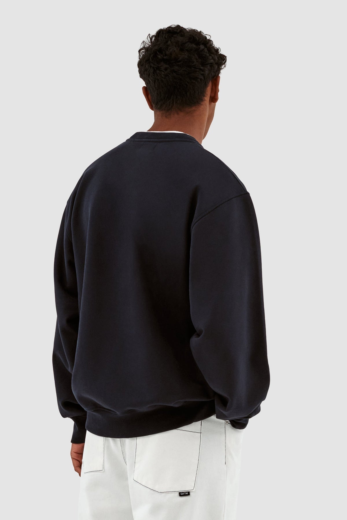 Carlos Fighters Crewneck - Marine