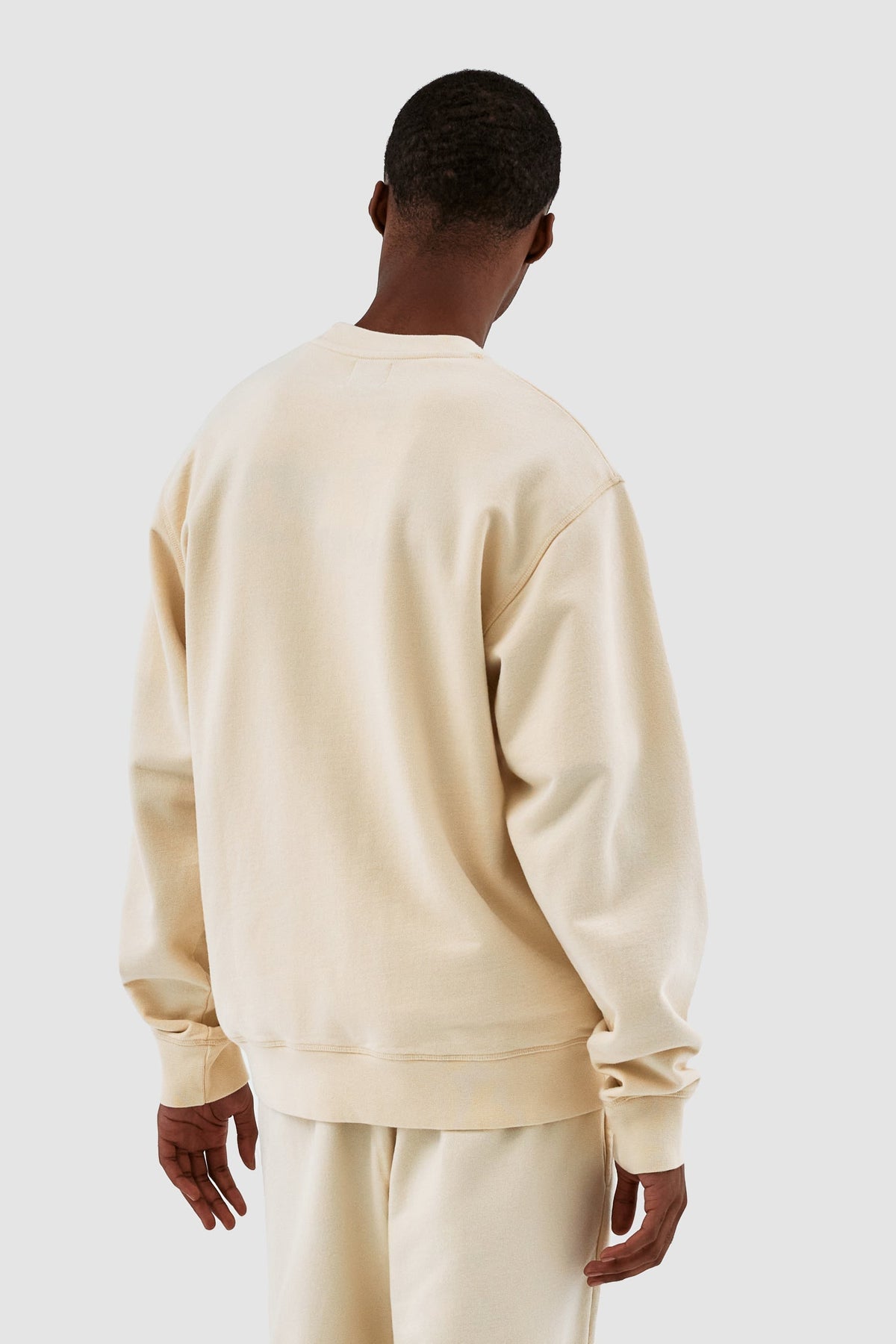 Carlos Small Heart Crewneck - Crème