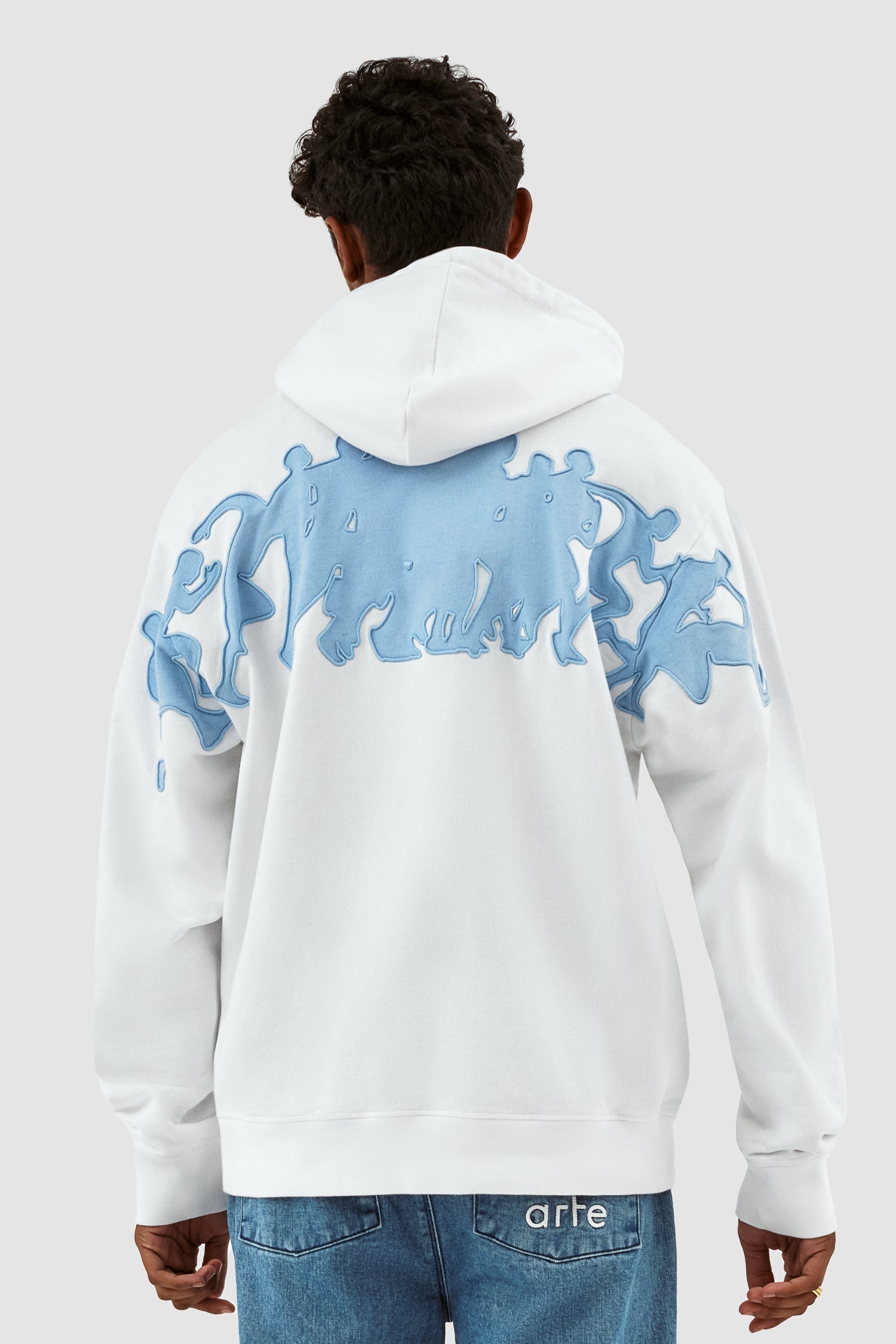 Hank Back Multi Runner - Blanc